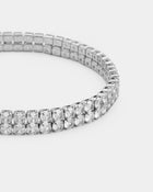 Ice Double Line Armband - Diamond