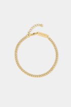 Cuban Armband 3mm - Gold