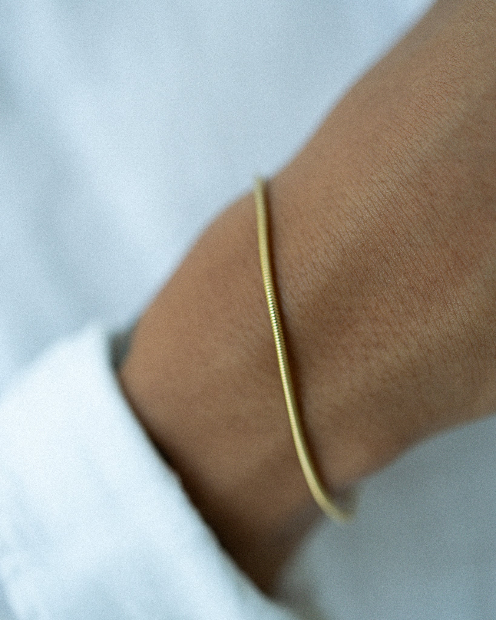 Mini Snake Armband - Gold