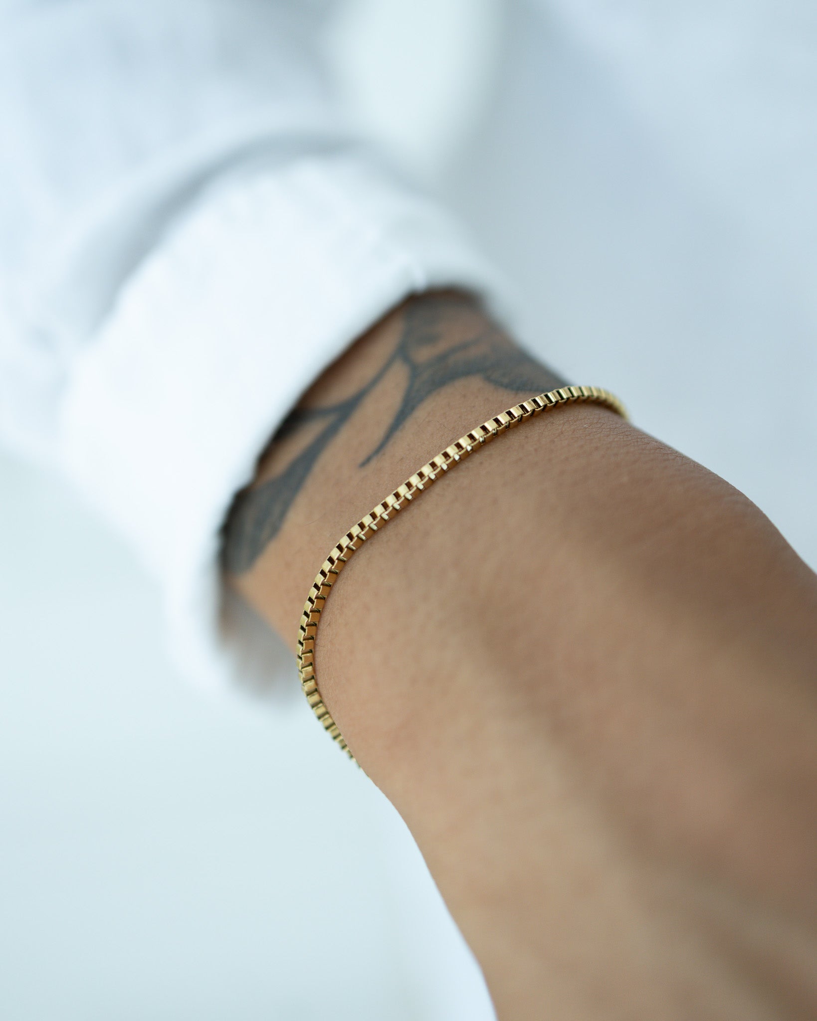Mini Box Armband - Gold
