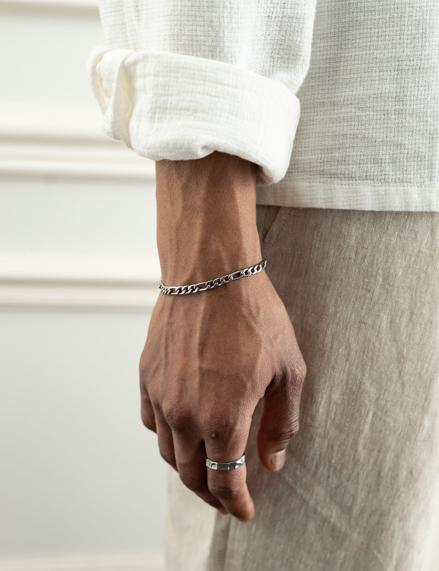 Figaro Armband 5mm