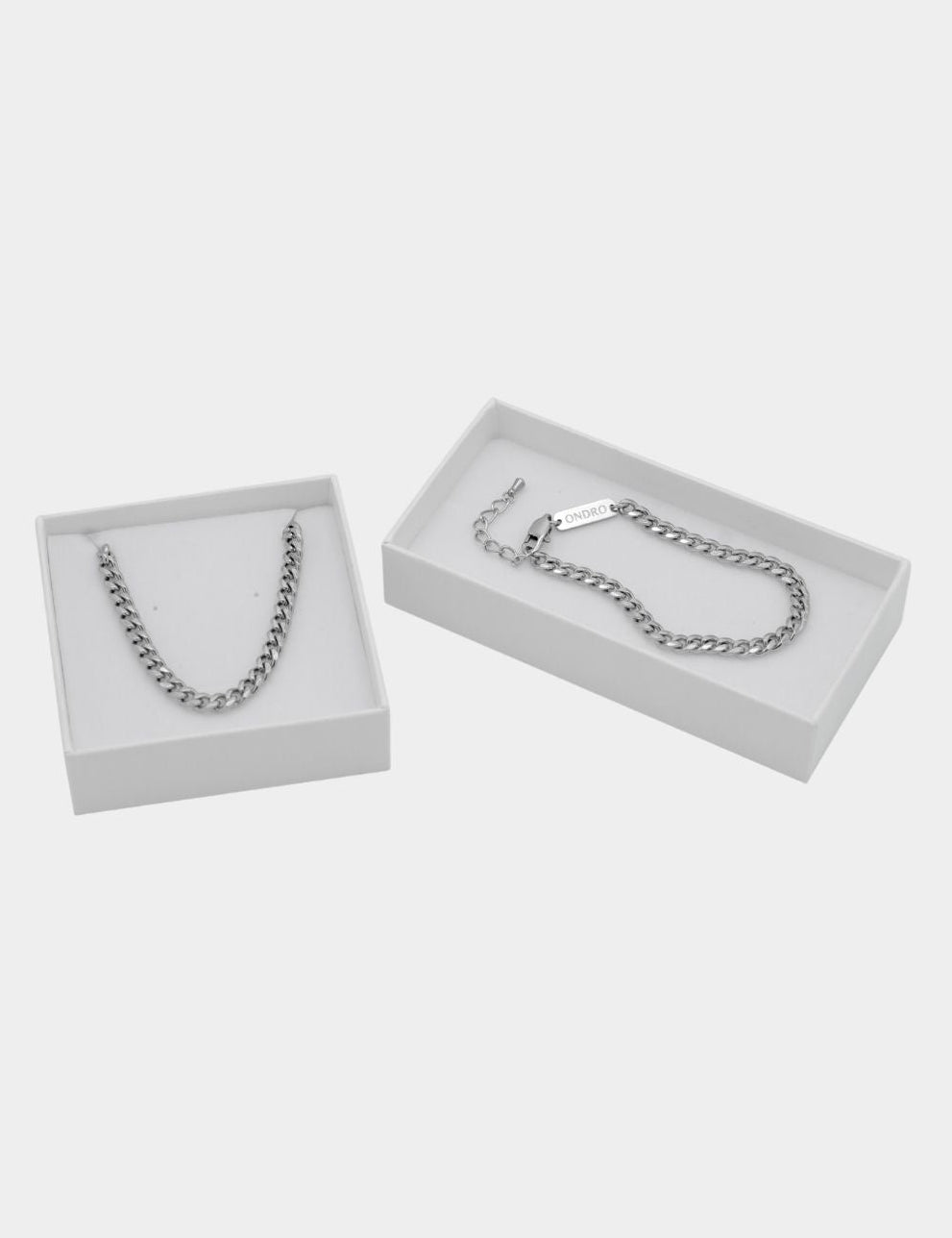 Geschenke Set: Cuban 5mm Halskette & Armband