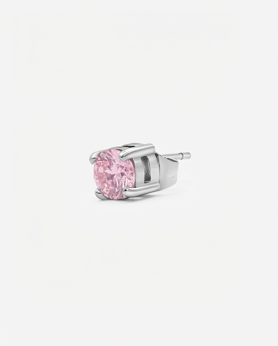 Diamond Ohrring 5mm - Rosé - Set