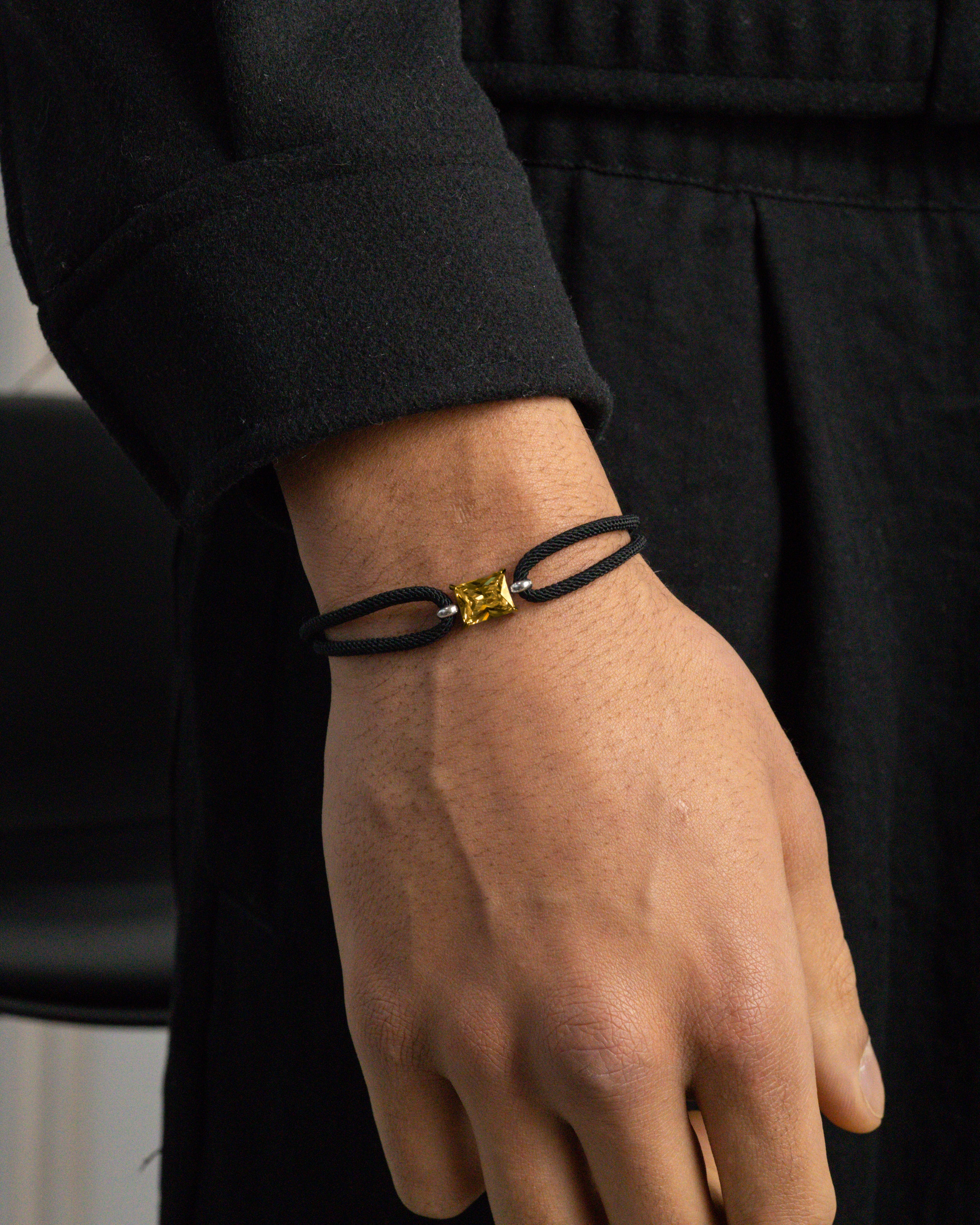 LUMÉ NOIR Armband - Champagne Gold