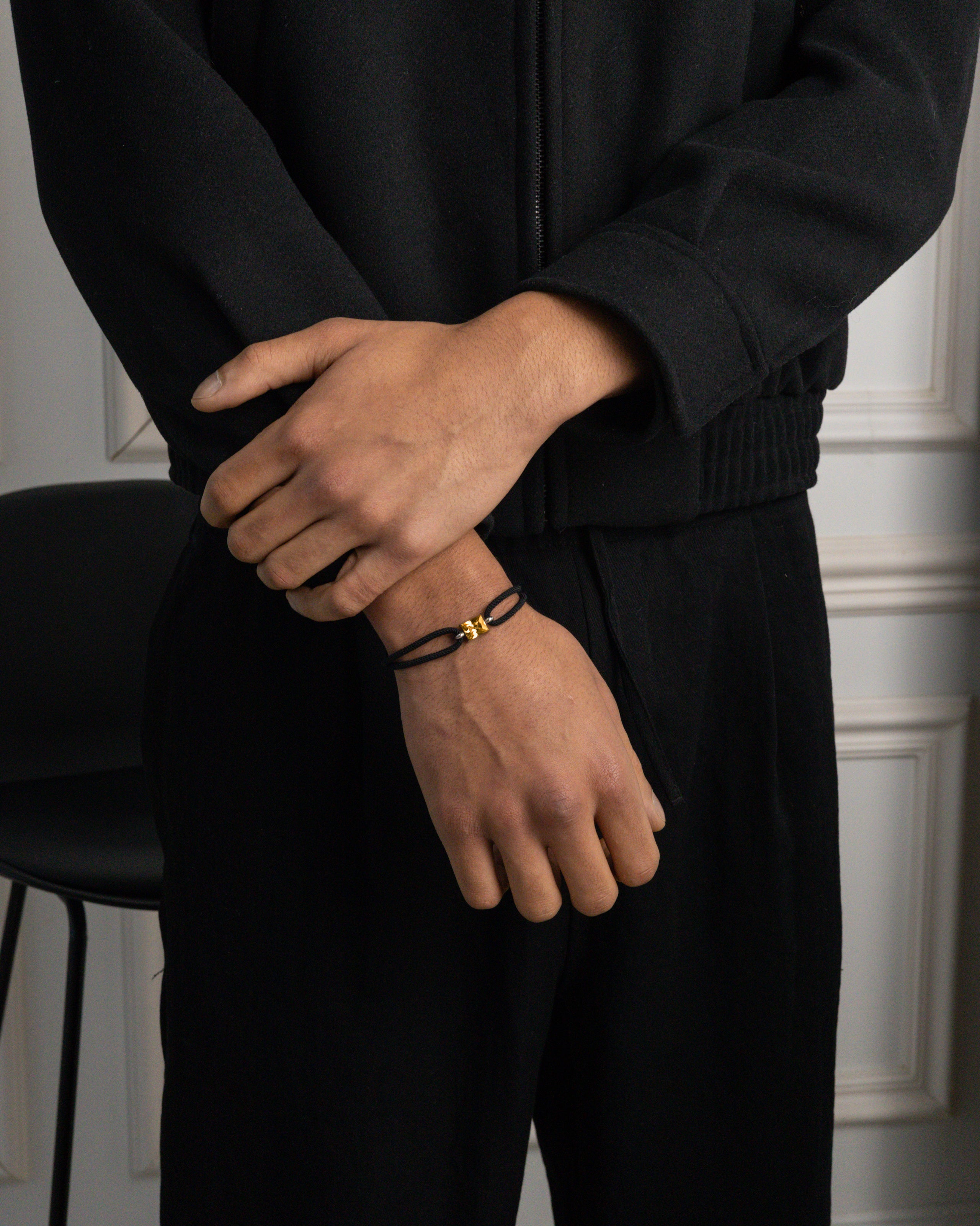 LUMÉ NOIR Armband - Champagne Gold