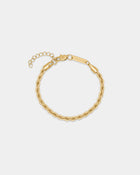 Rope Armband 5mm - Gold