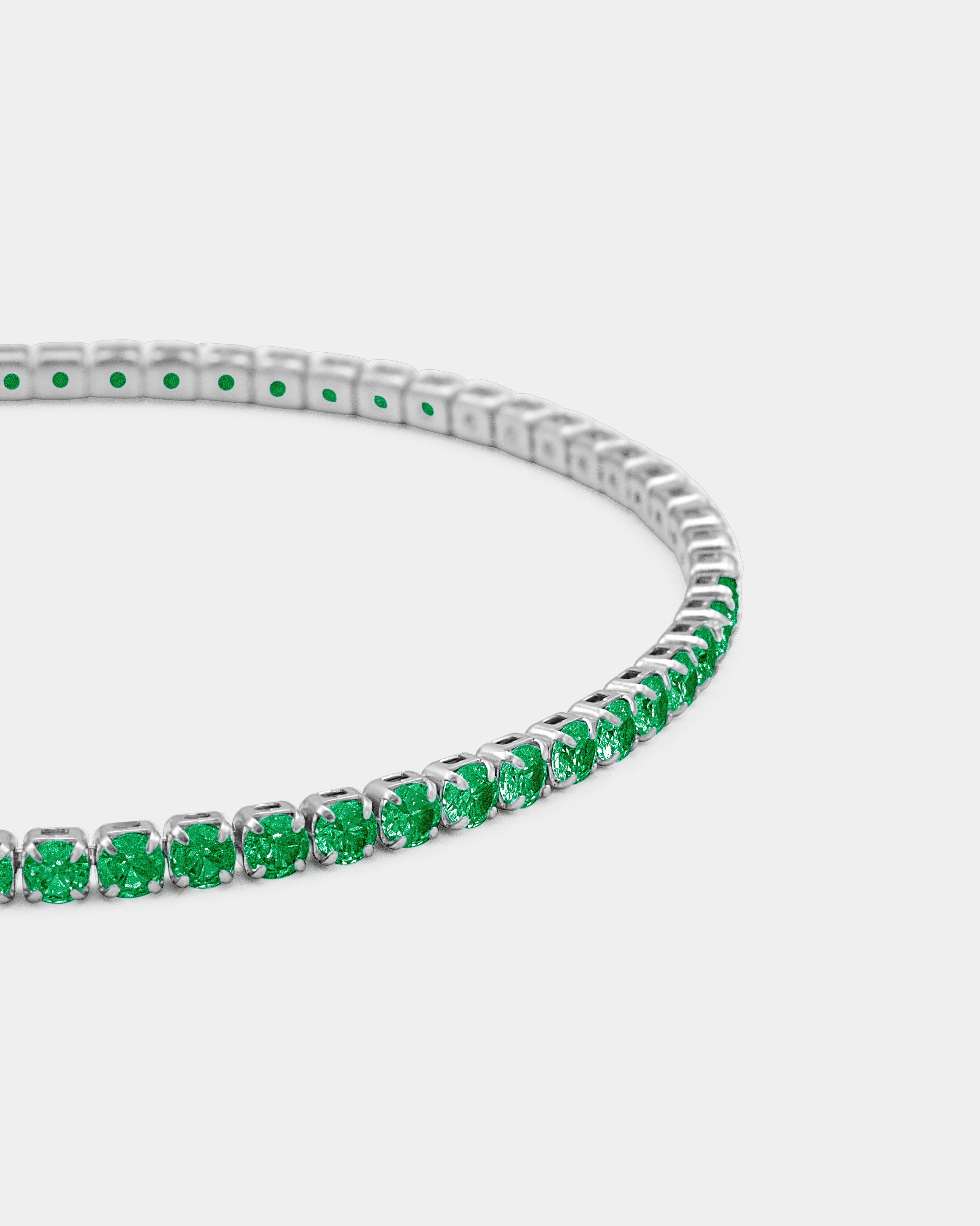 Ice Armband - Smaragd Grün