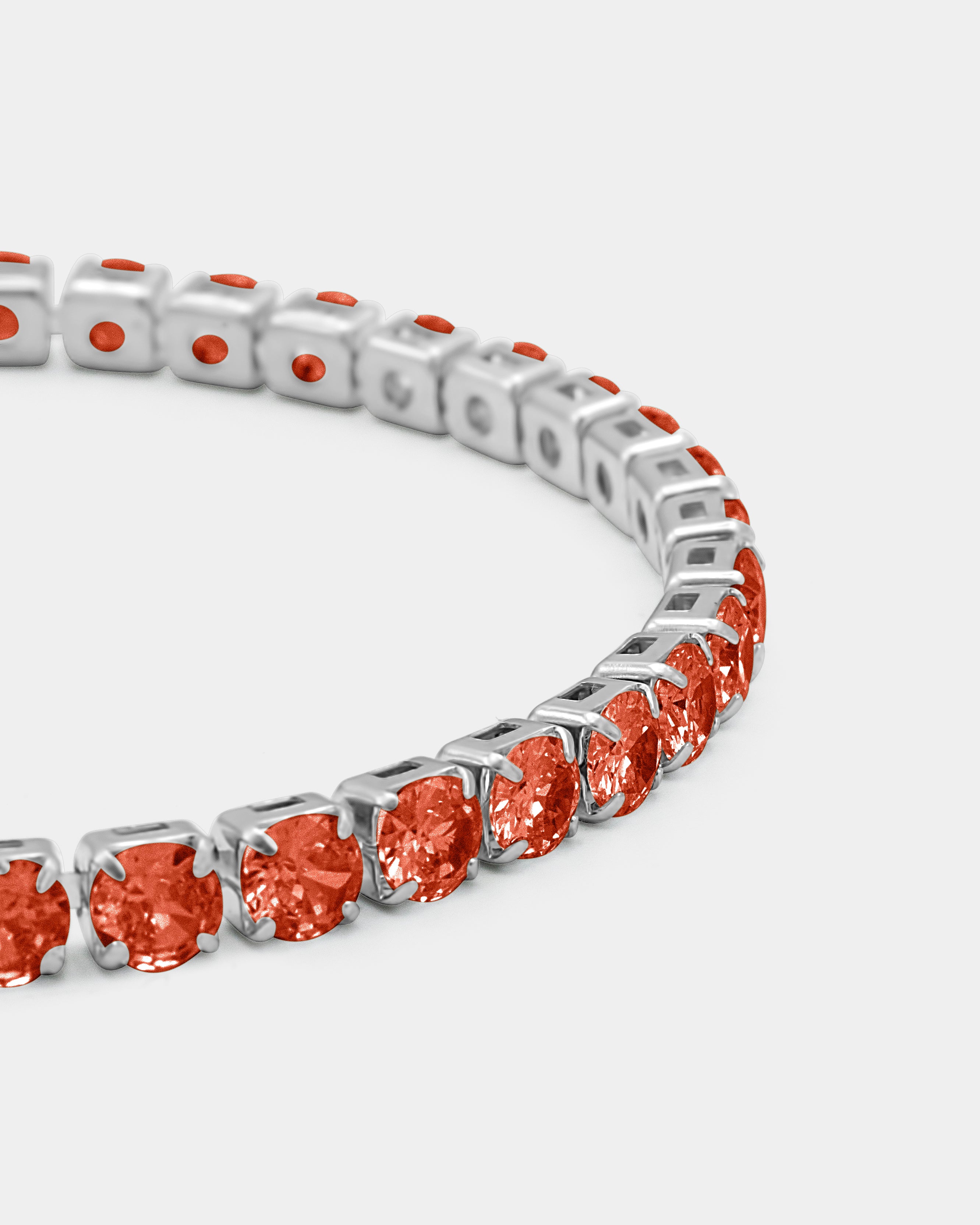 Ice Armband 5mm - Rot