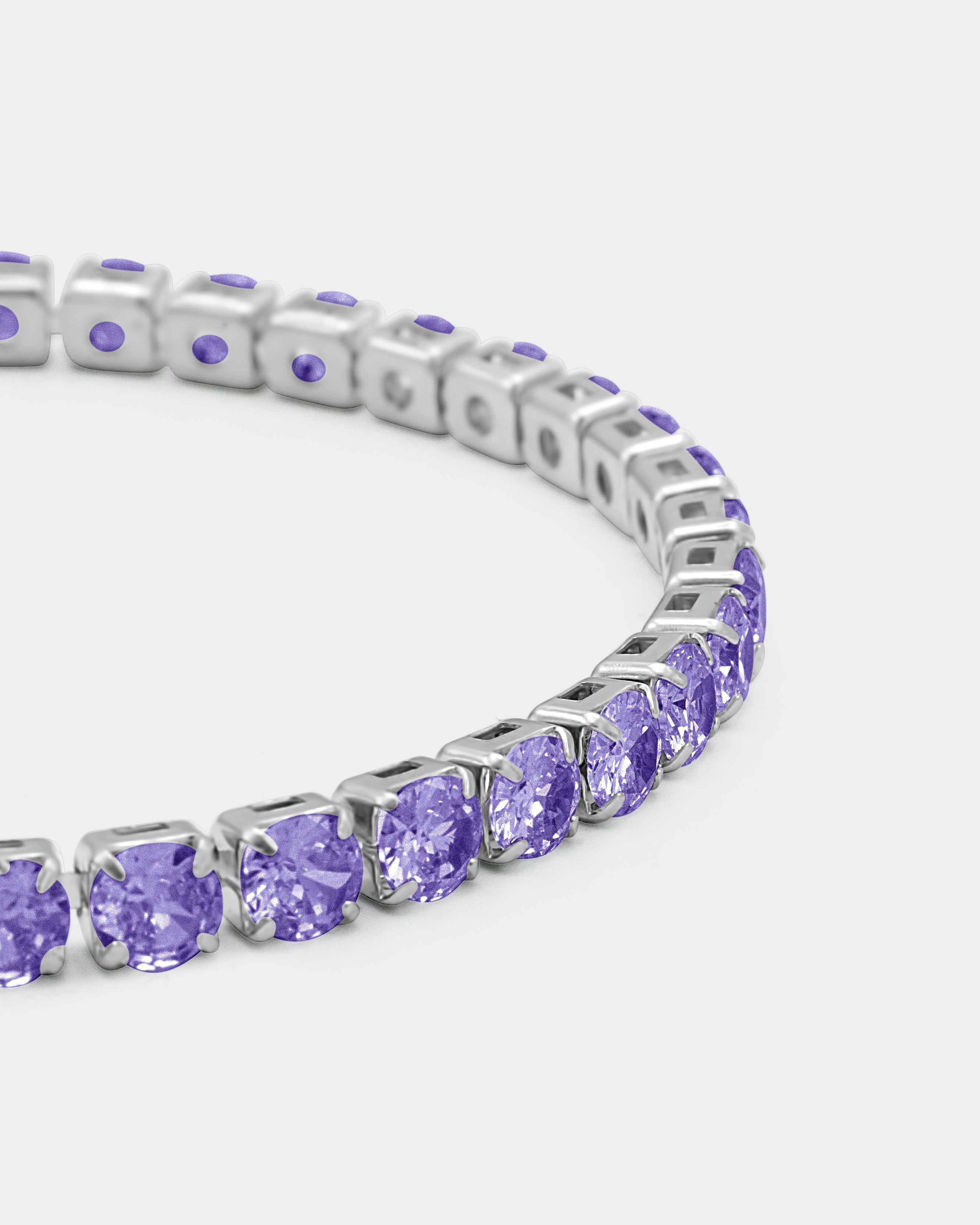 Ice Armband 5mm - Violet