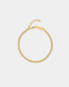 Cuban Armband 3mm - Gold