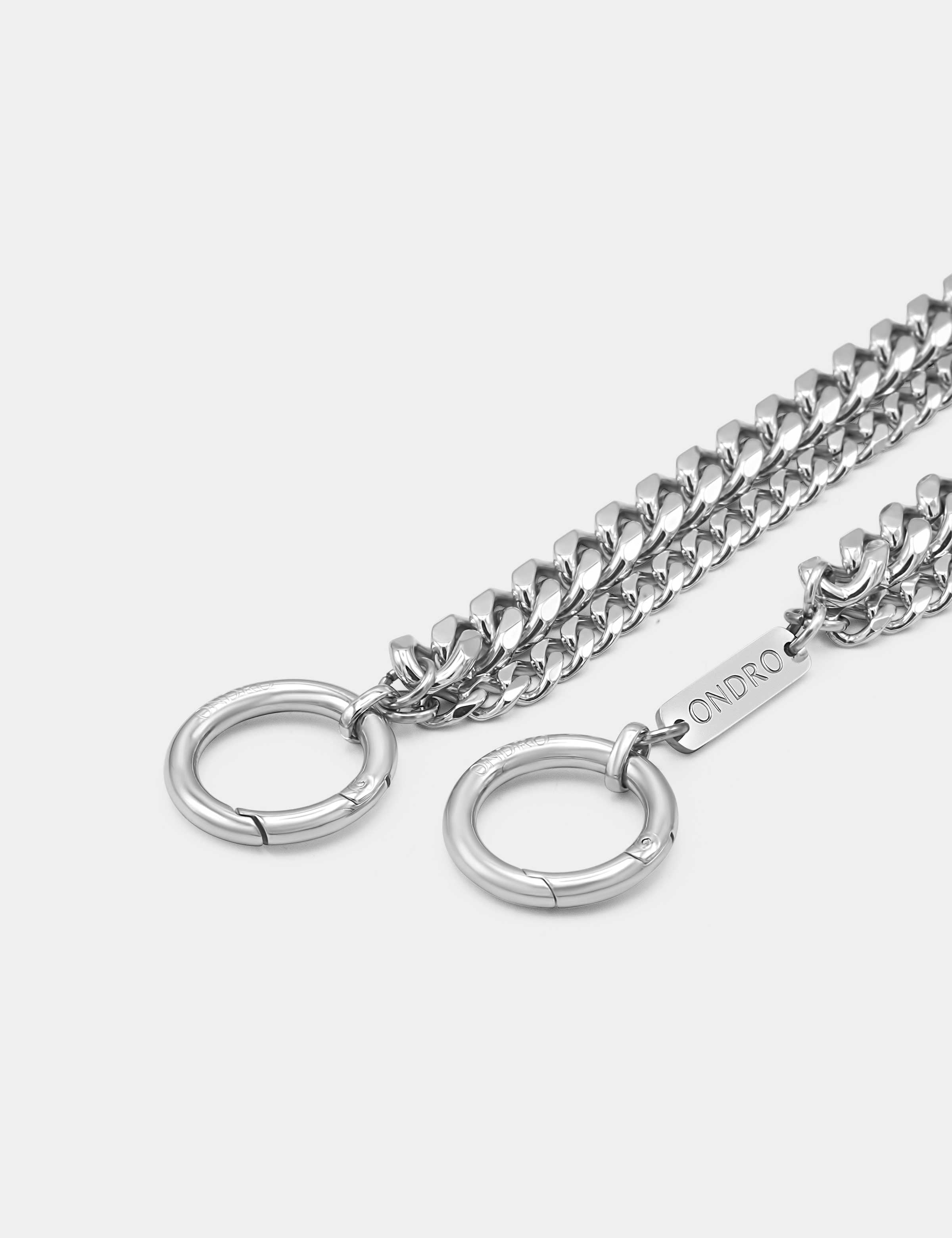 Double Cuban Wallet Chain