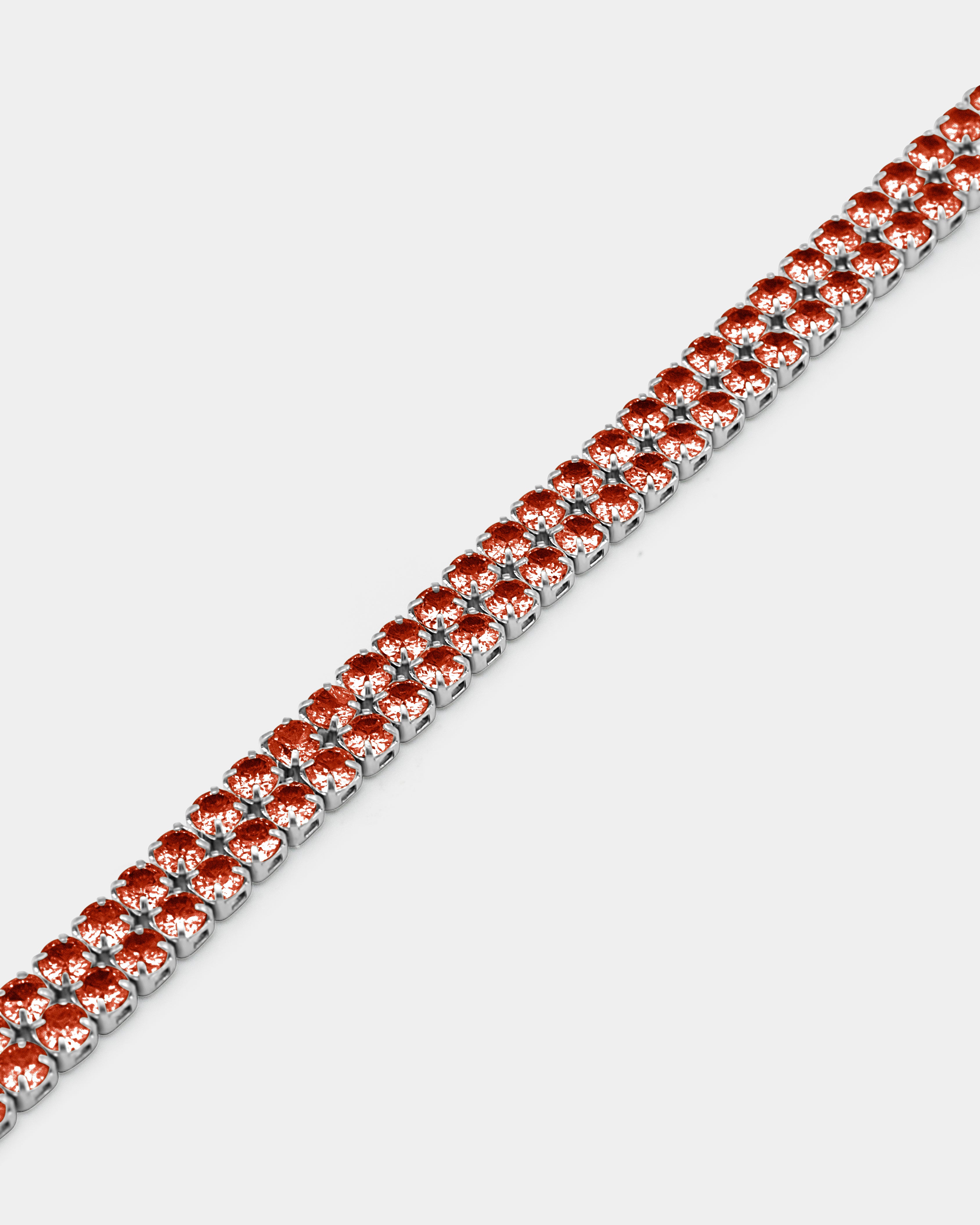 Ice Double Line Armband - Rot