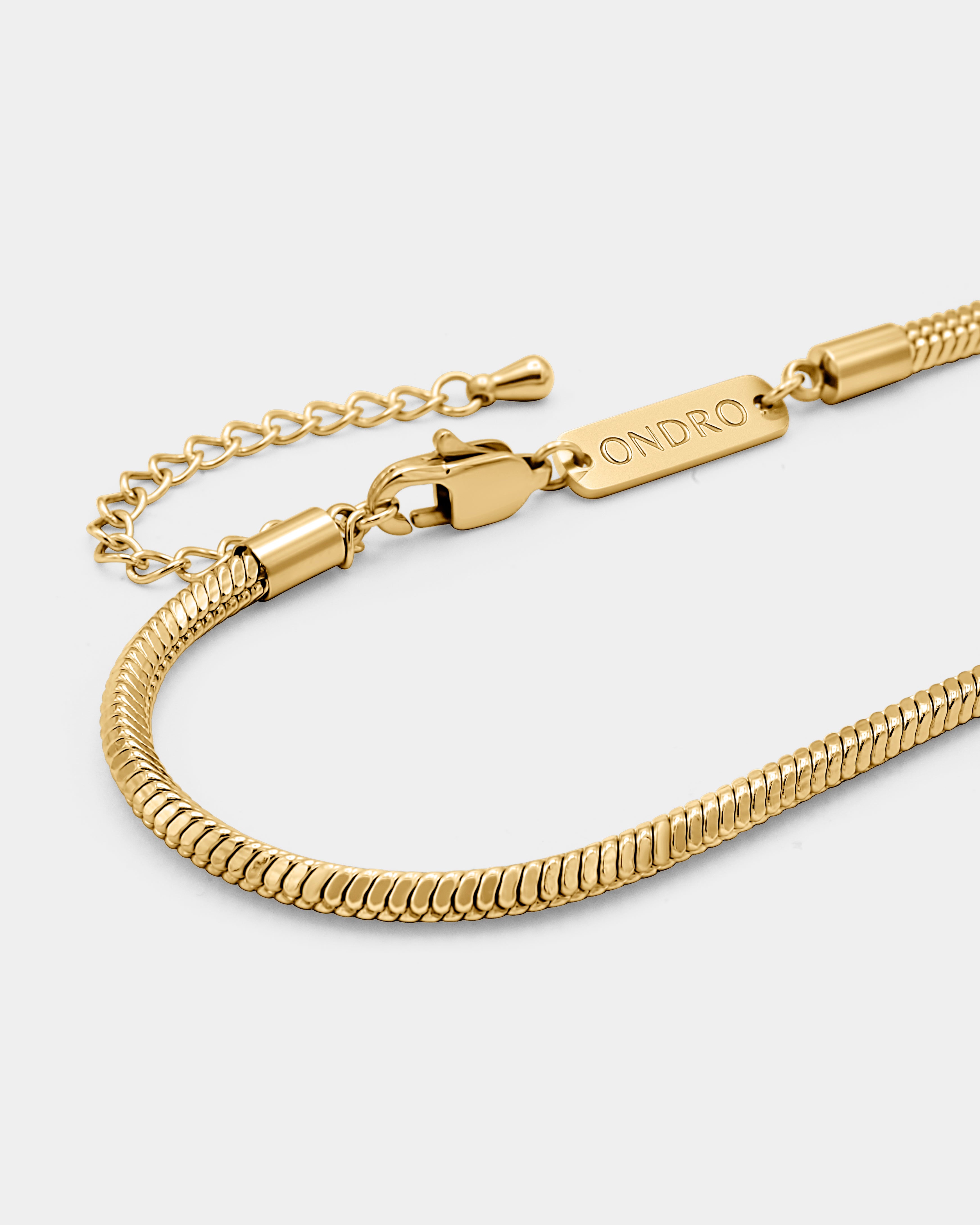 Porto Armband 3mm Gold