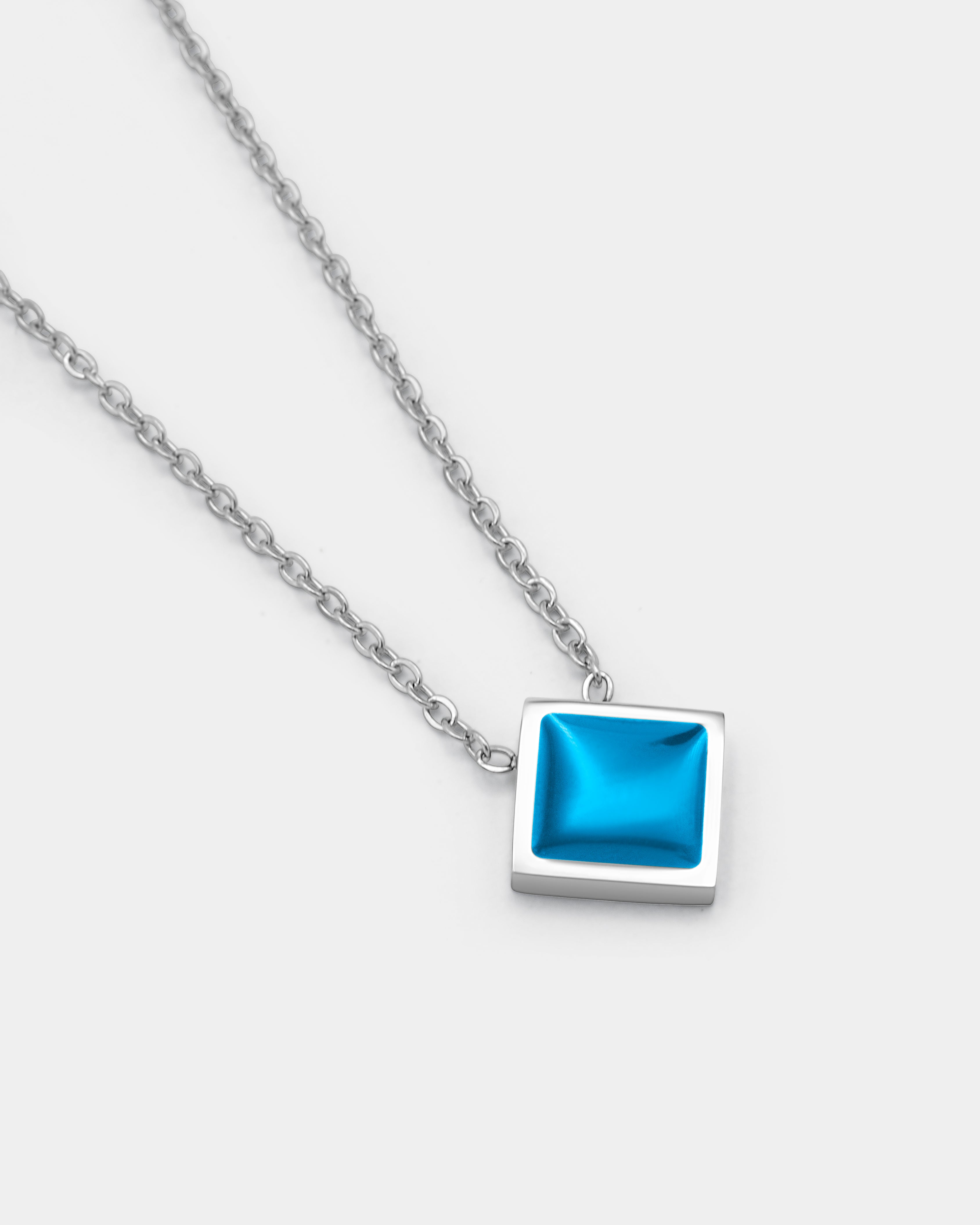 PRISM Single Halskette - Babyblue