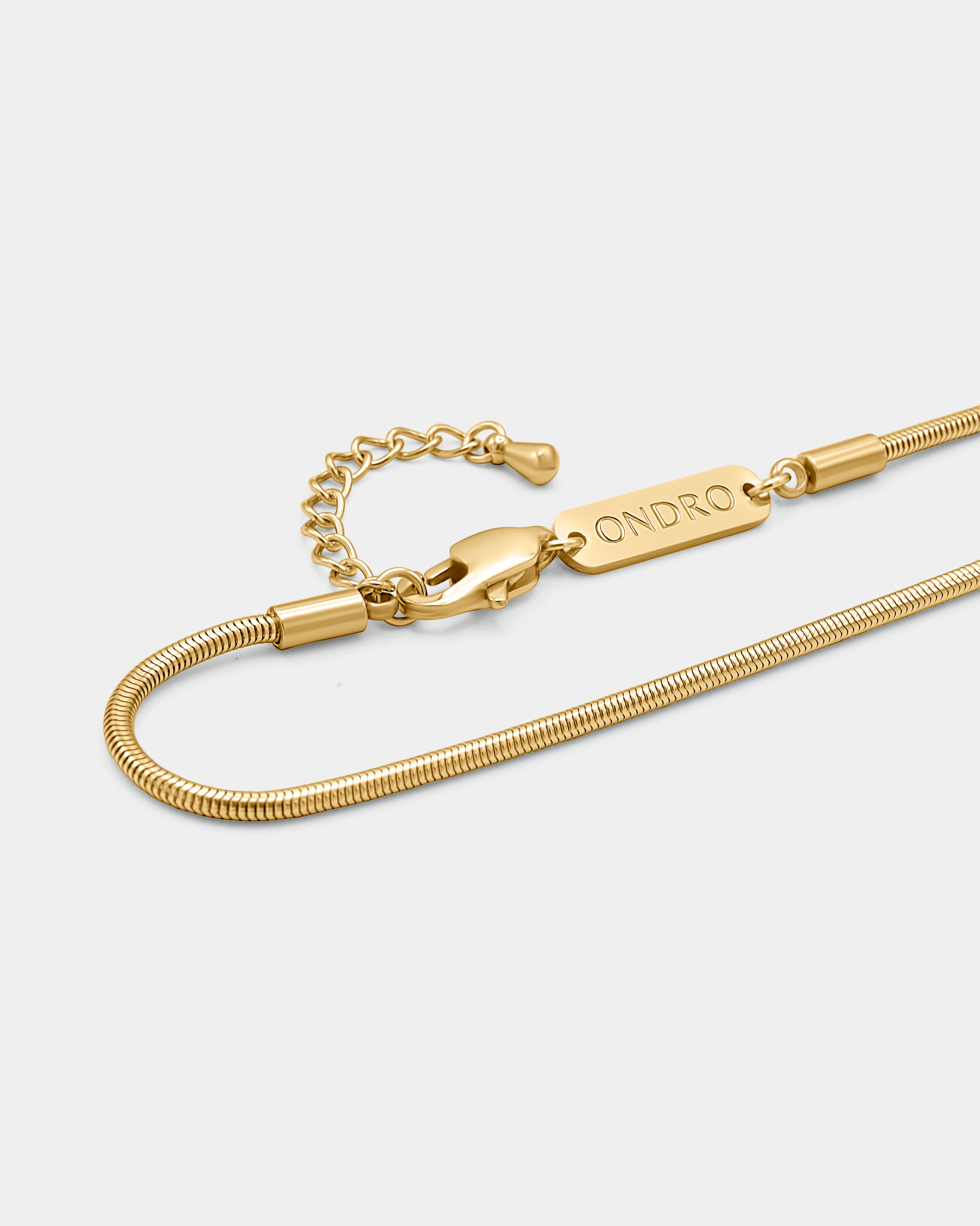 Mini Snake Armband - Gold