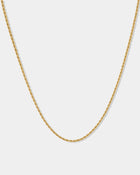 Rope Halskette 3mm - Gold