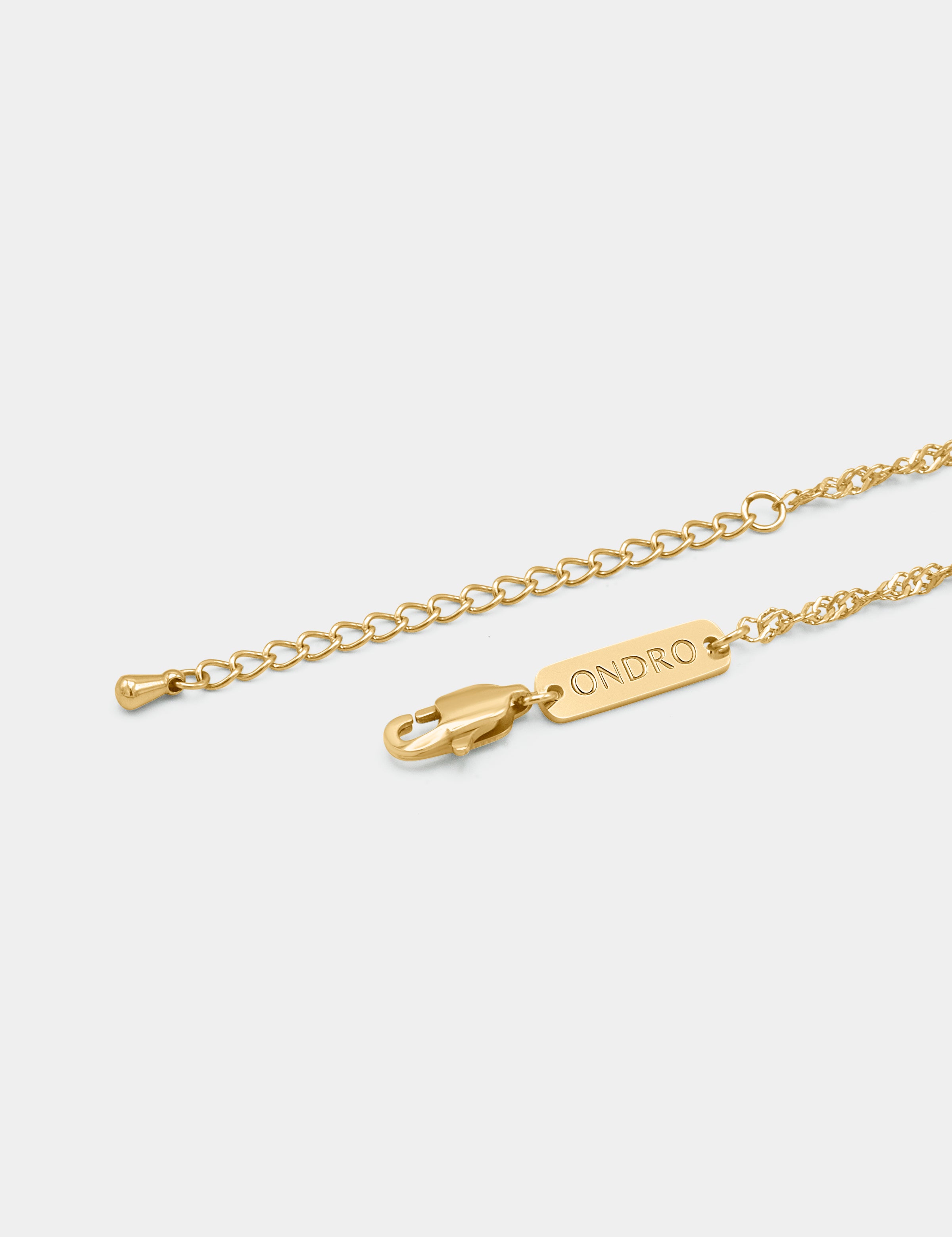Singapur Halskette 2,5mm Gold