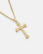 Kreuz Halskette - Gold
