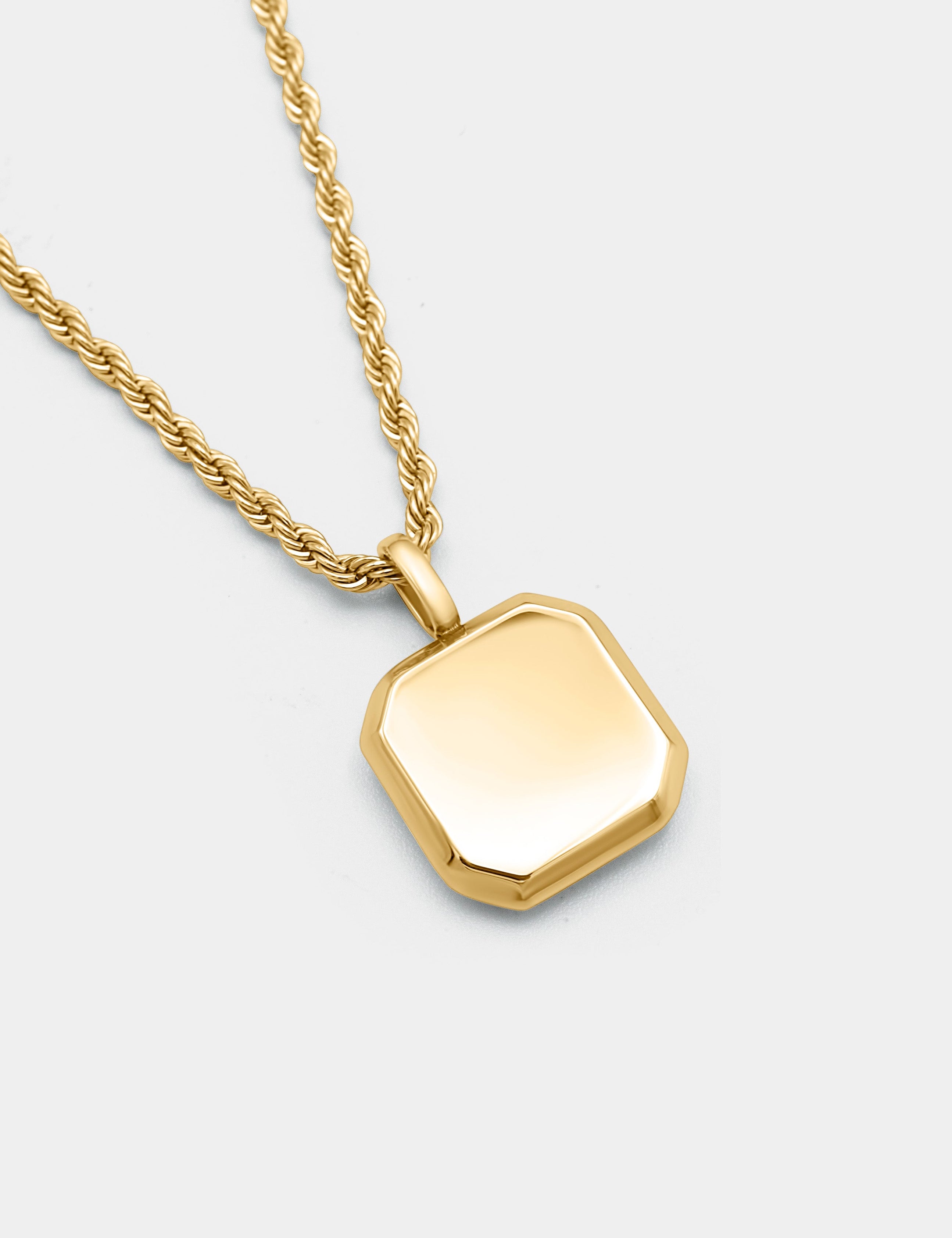 Nacre Halskette - Gold