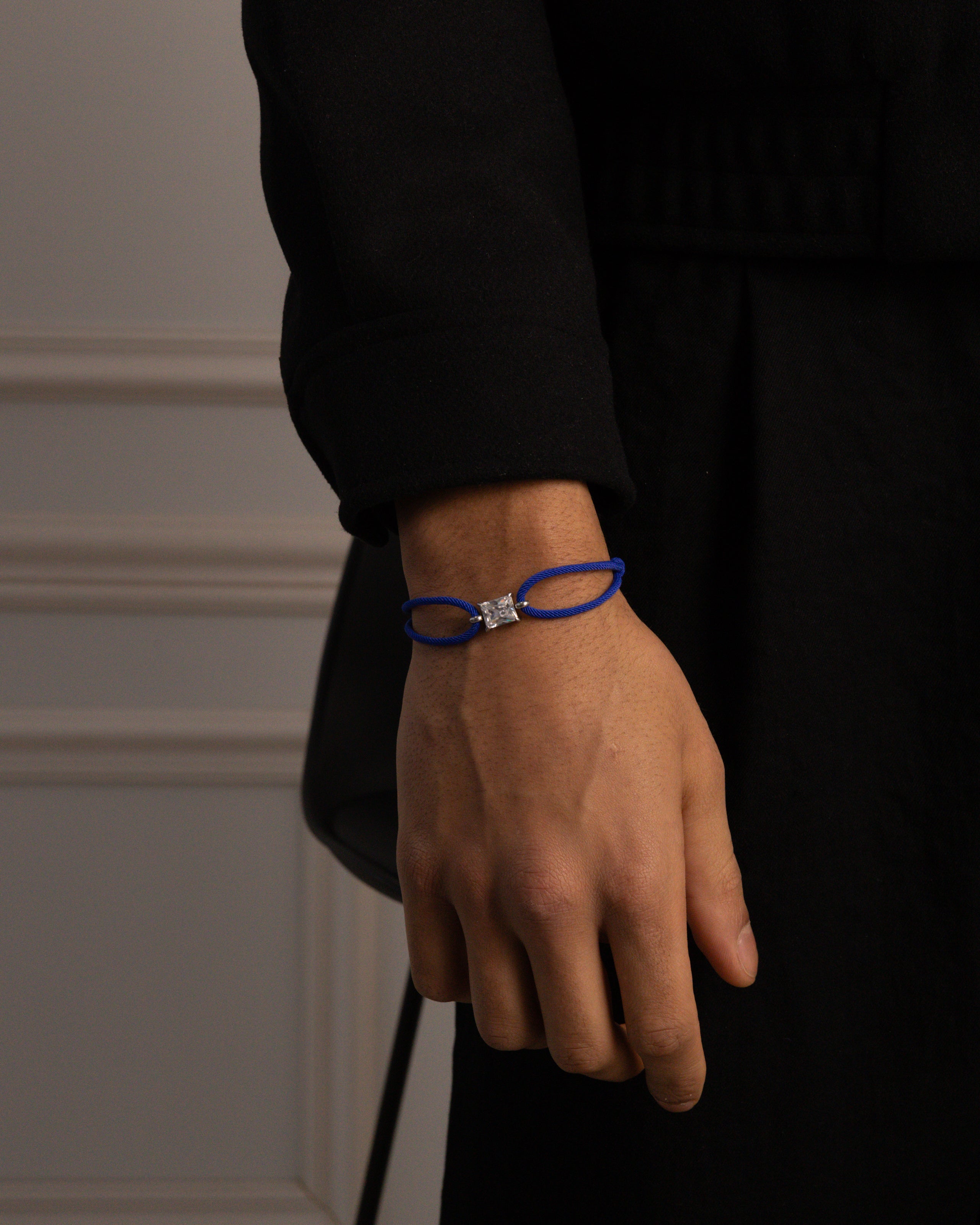 LUMÉ COLOR Armband – Marine Blue