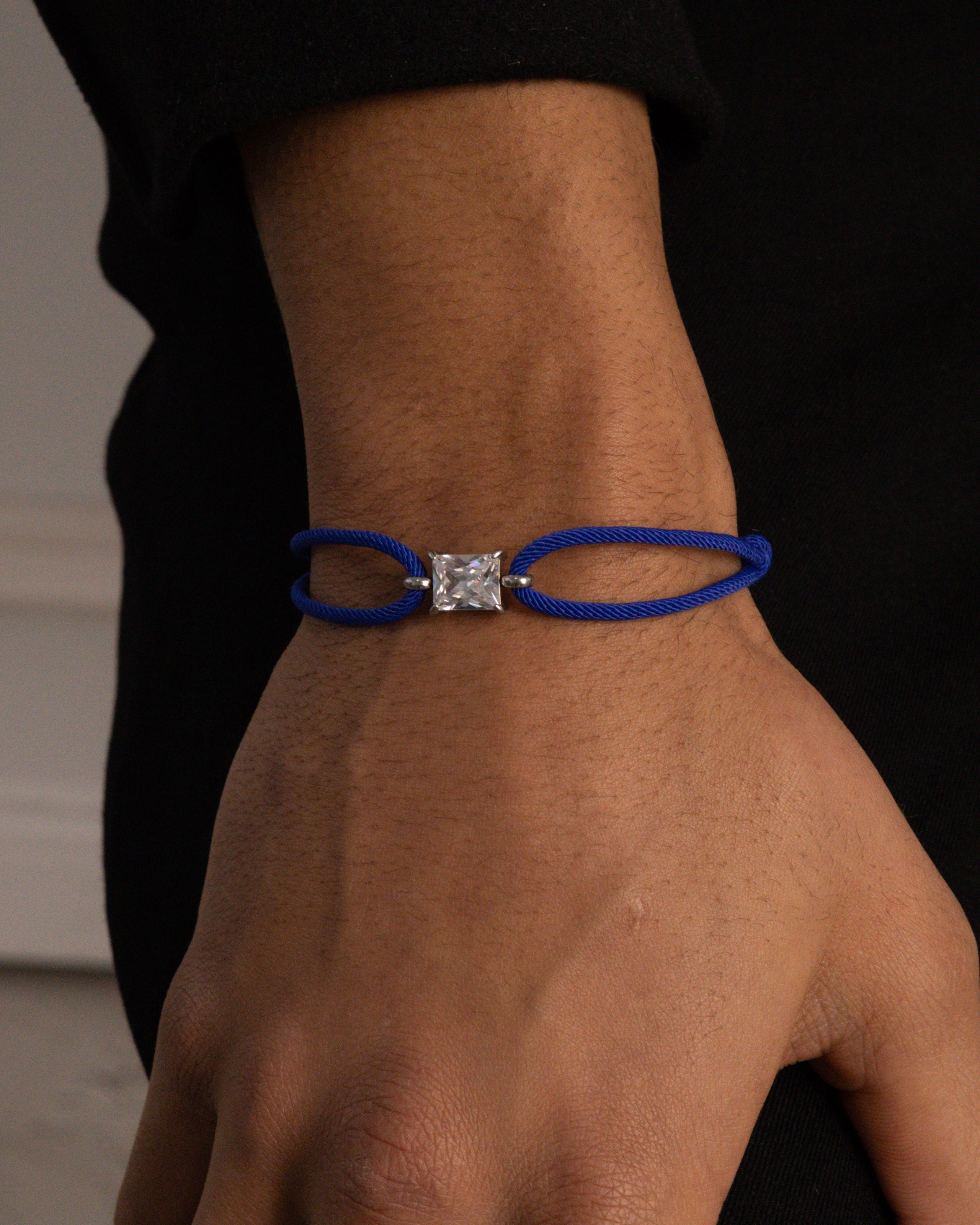 LUMÉ COLOR Armband – Marine Blue