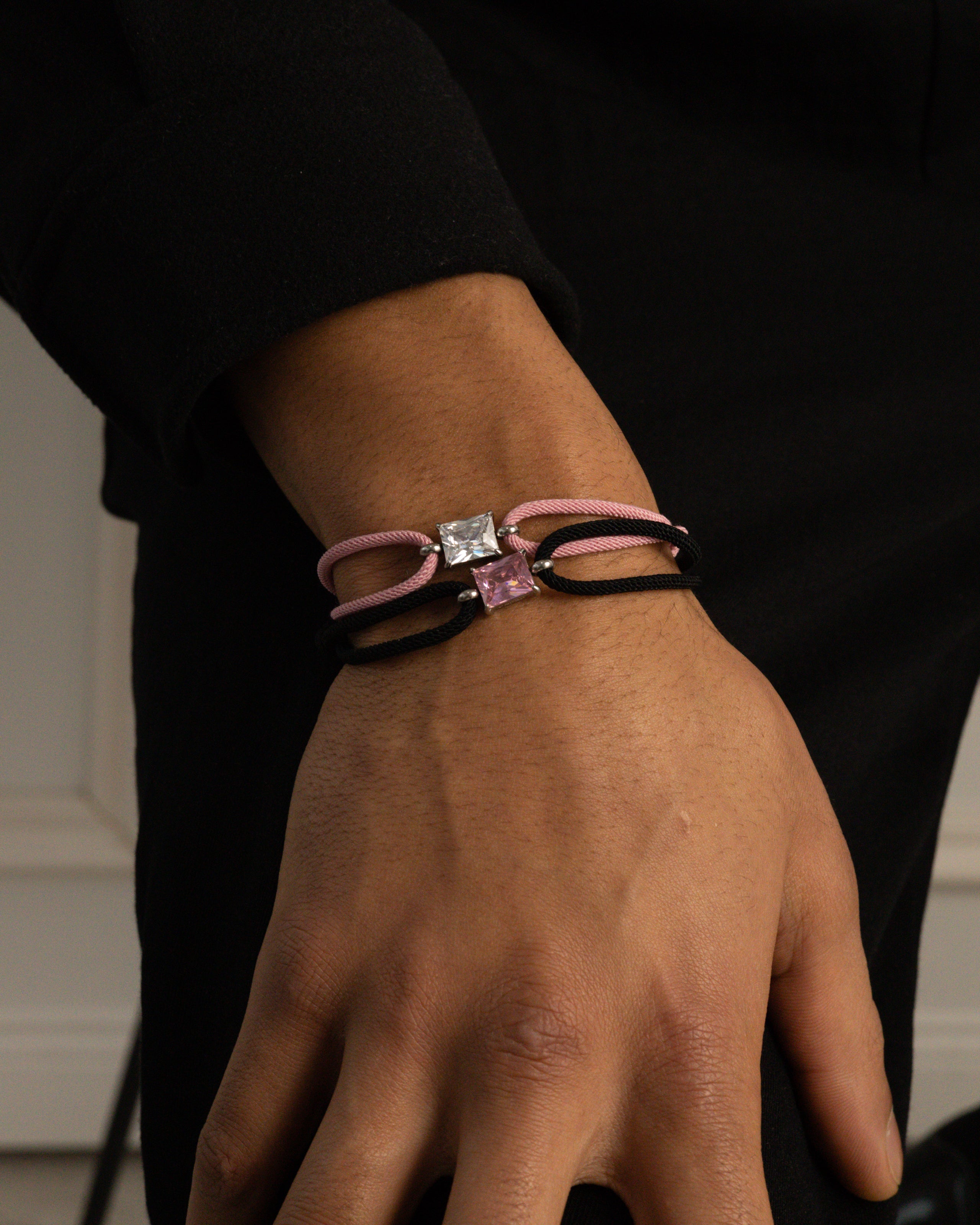 LUMÉ NOIR Armband - Rosè