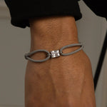 Ketten || || LUMÉ Color Armband - Grey