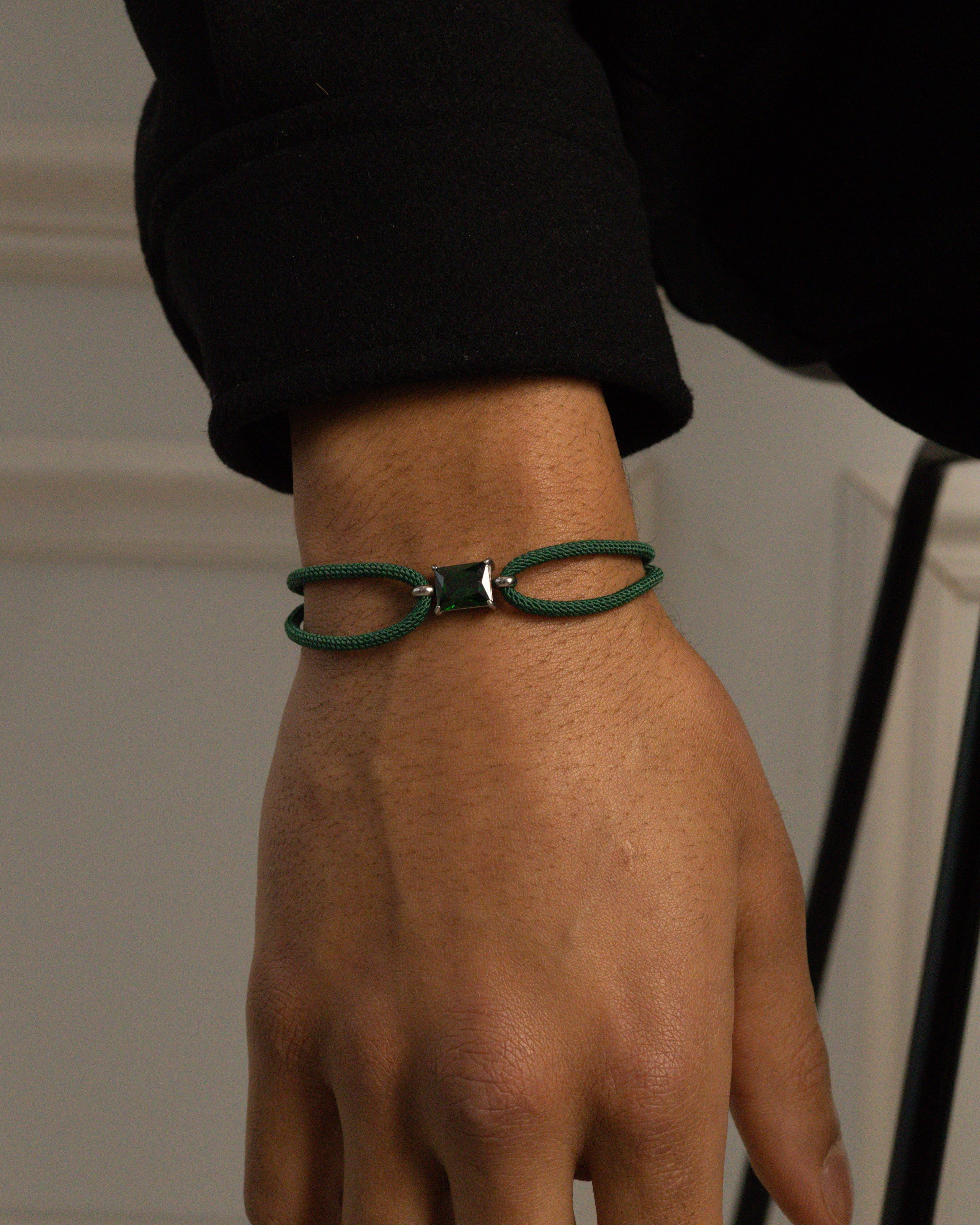 LUMÉ COMPOSÉ Armband – Green