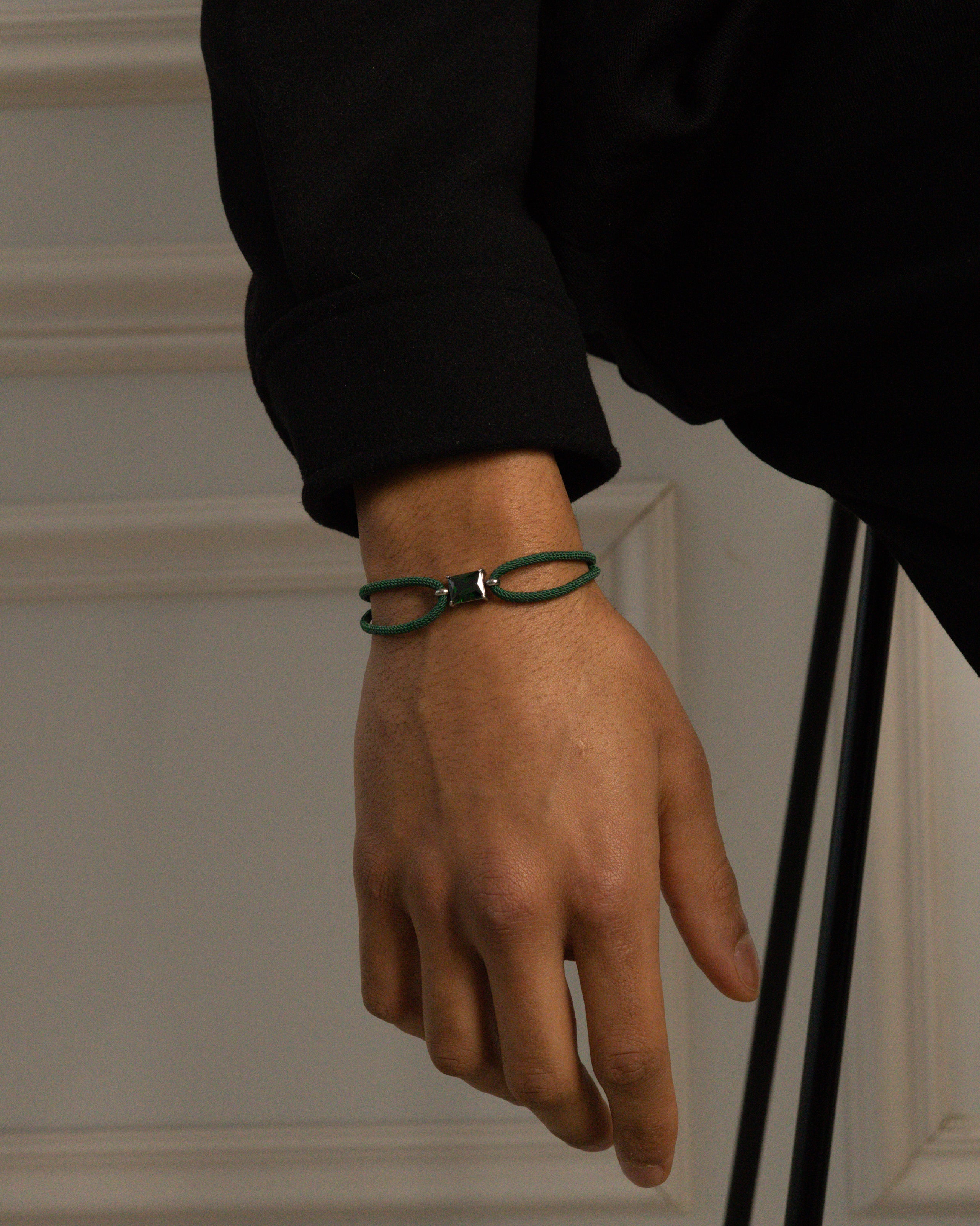 LUMÉ COMPOSÉ Armband – Green
