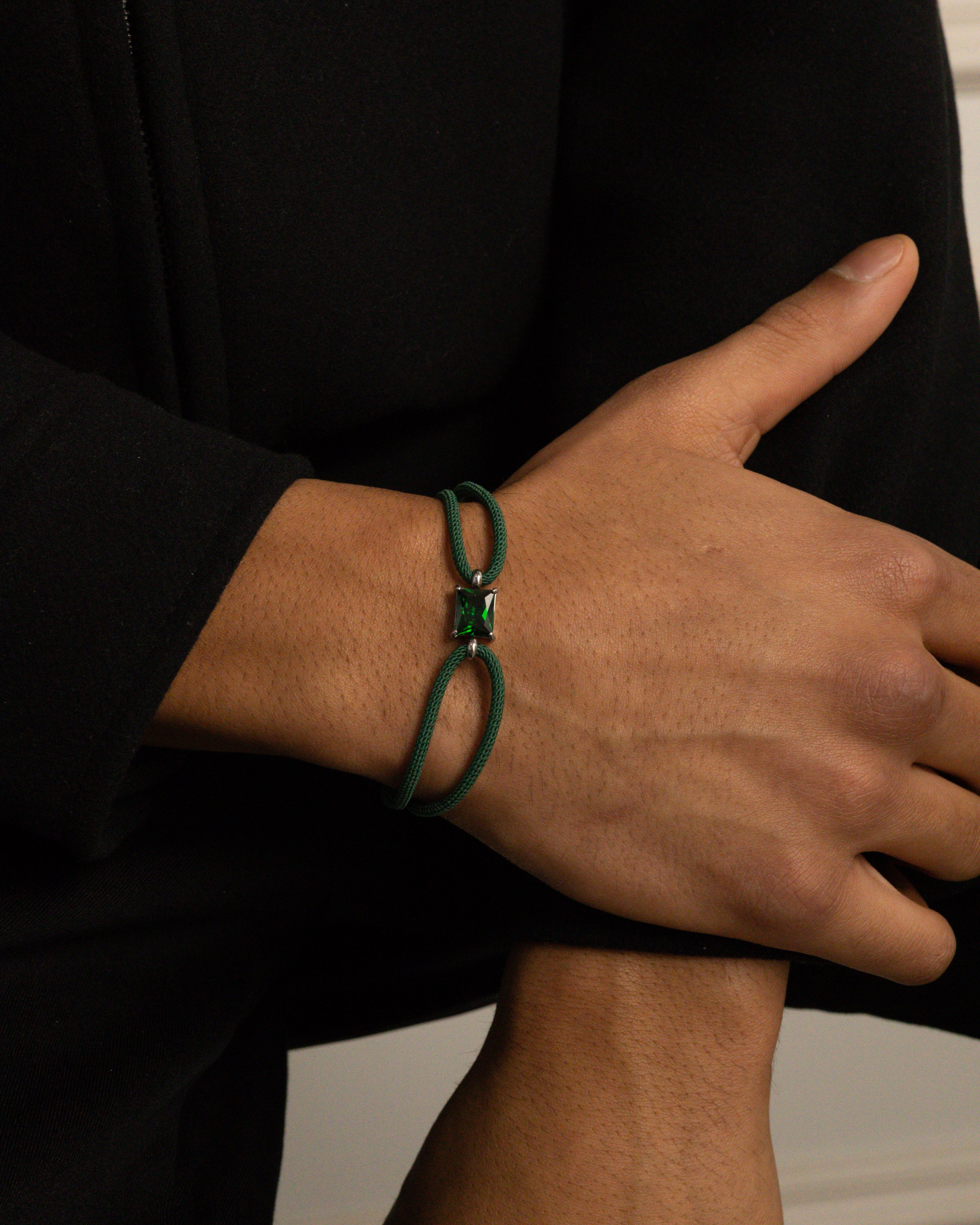 LUMÉ COMPOSÉ Armband – Green