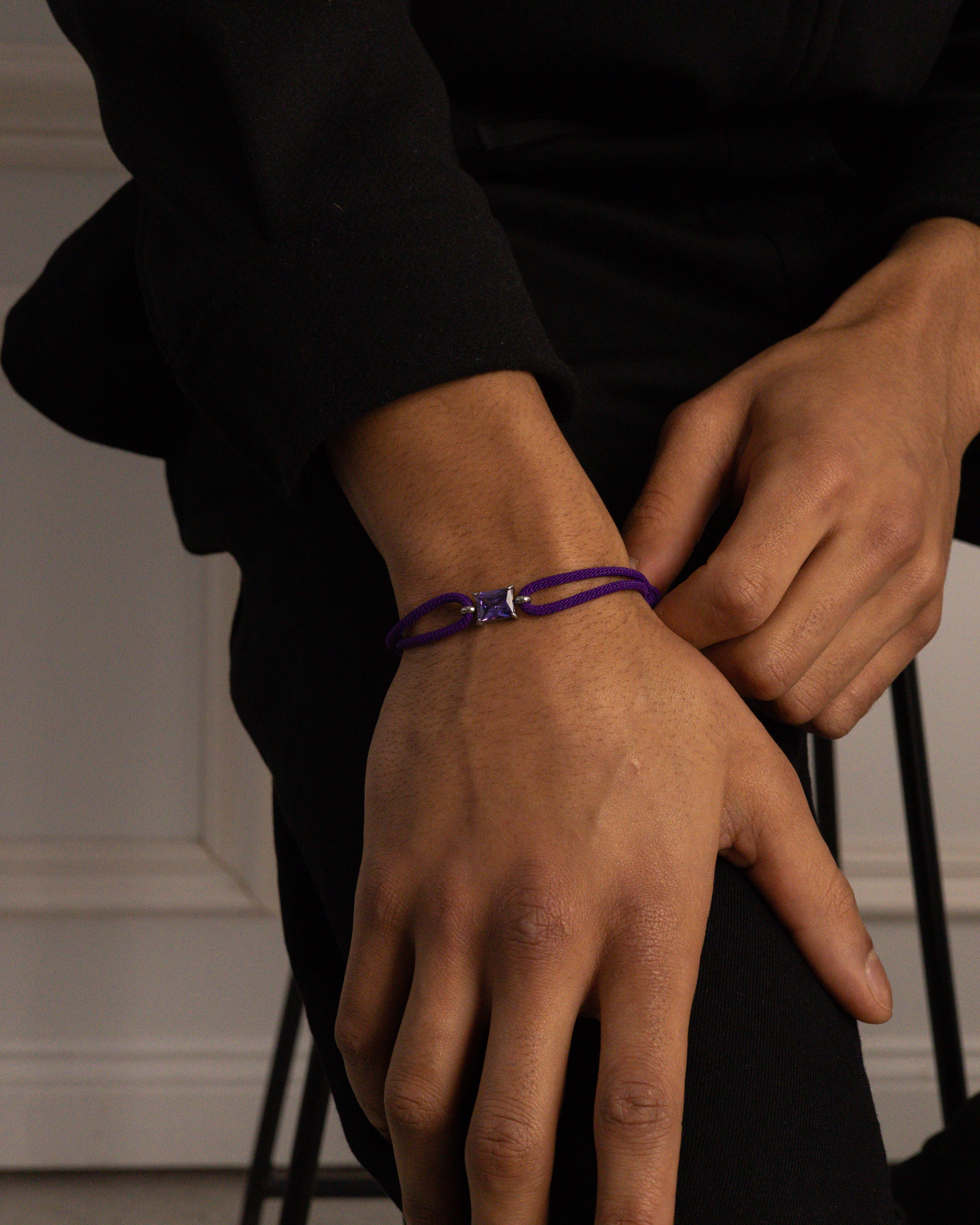 LUMÉ COMPOSÉ Armband – Violet