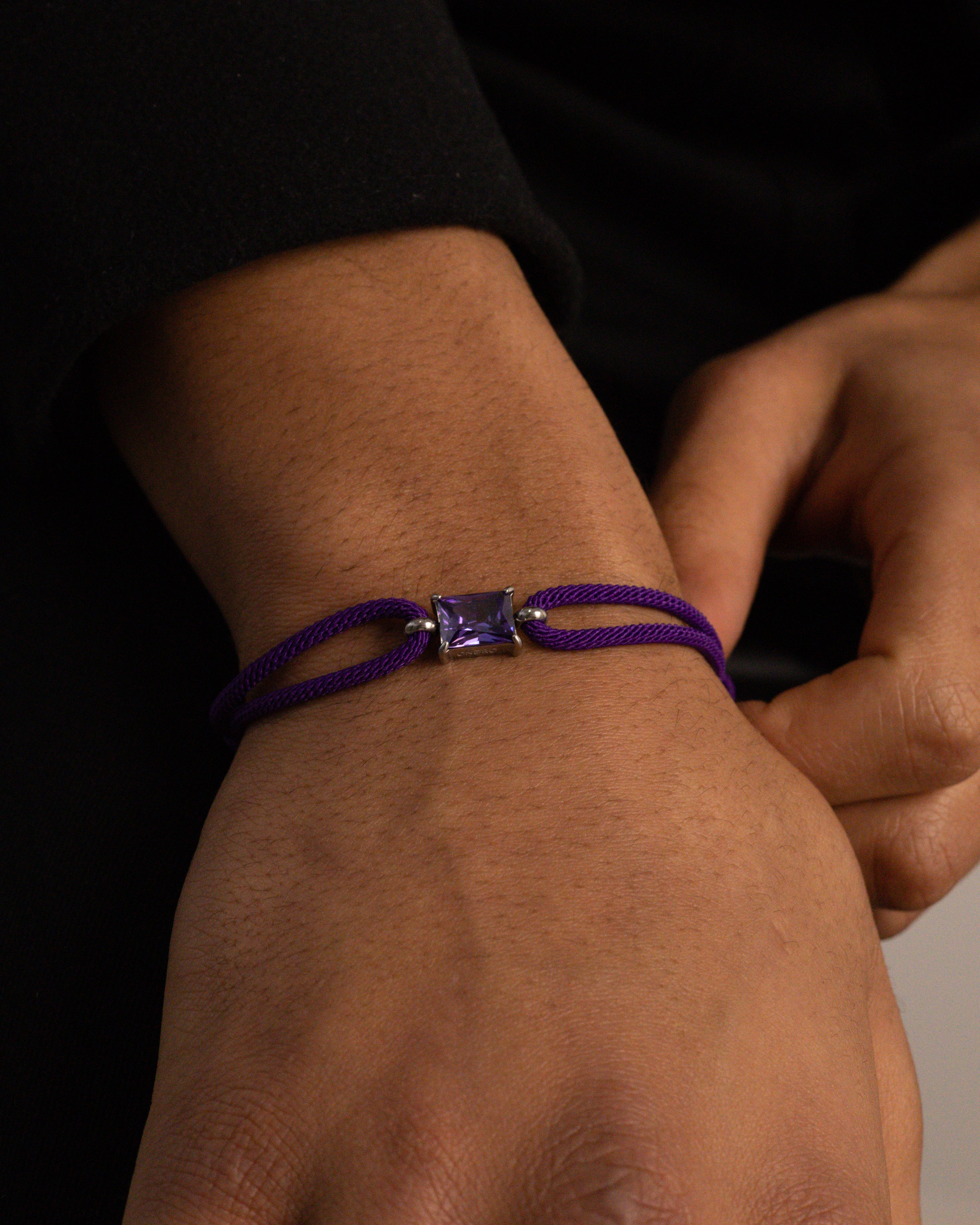 LUMÉ COMPOSÉ Armband – Violet