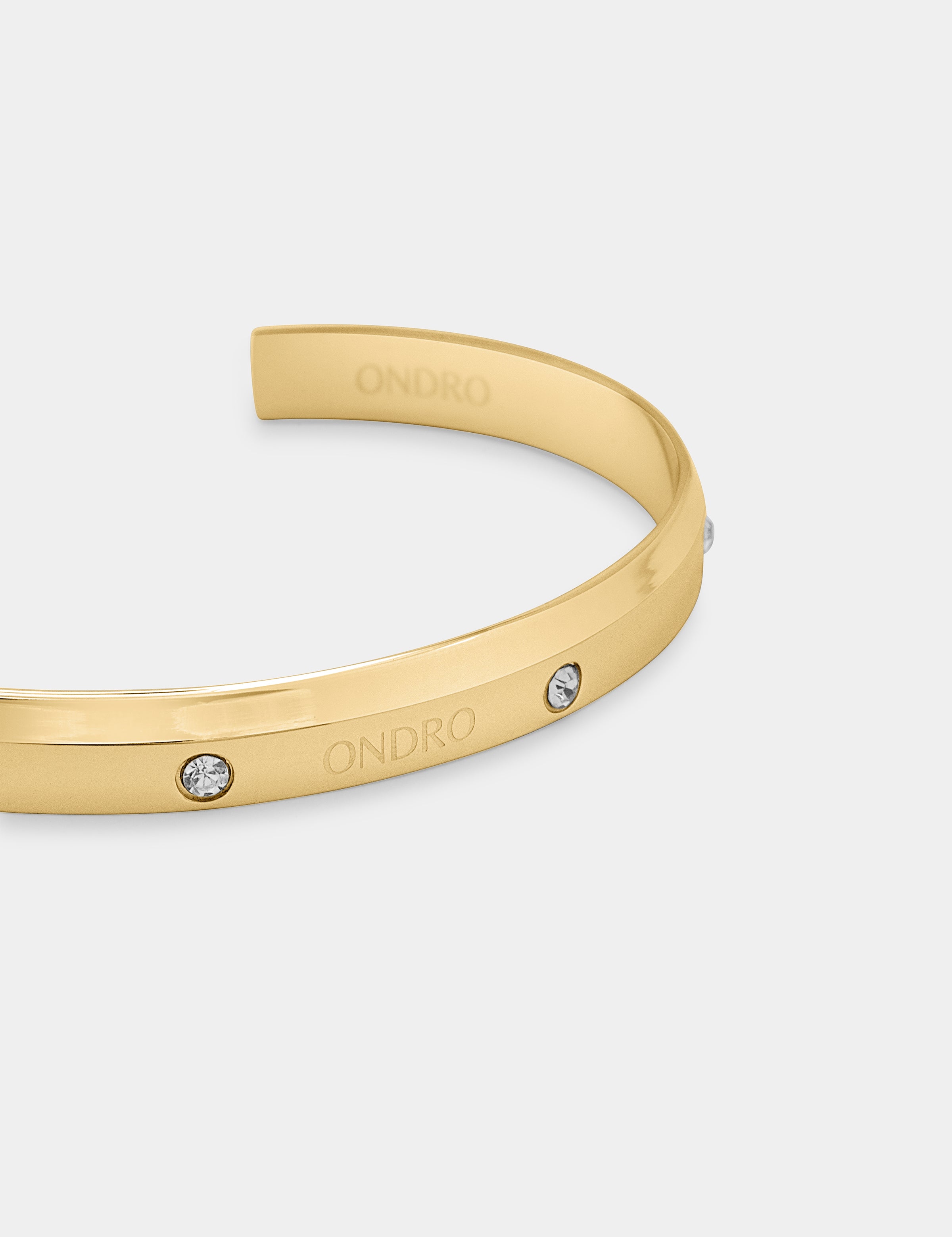 Sovereign Signature Cuff - Gold