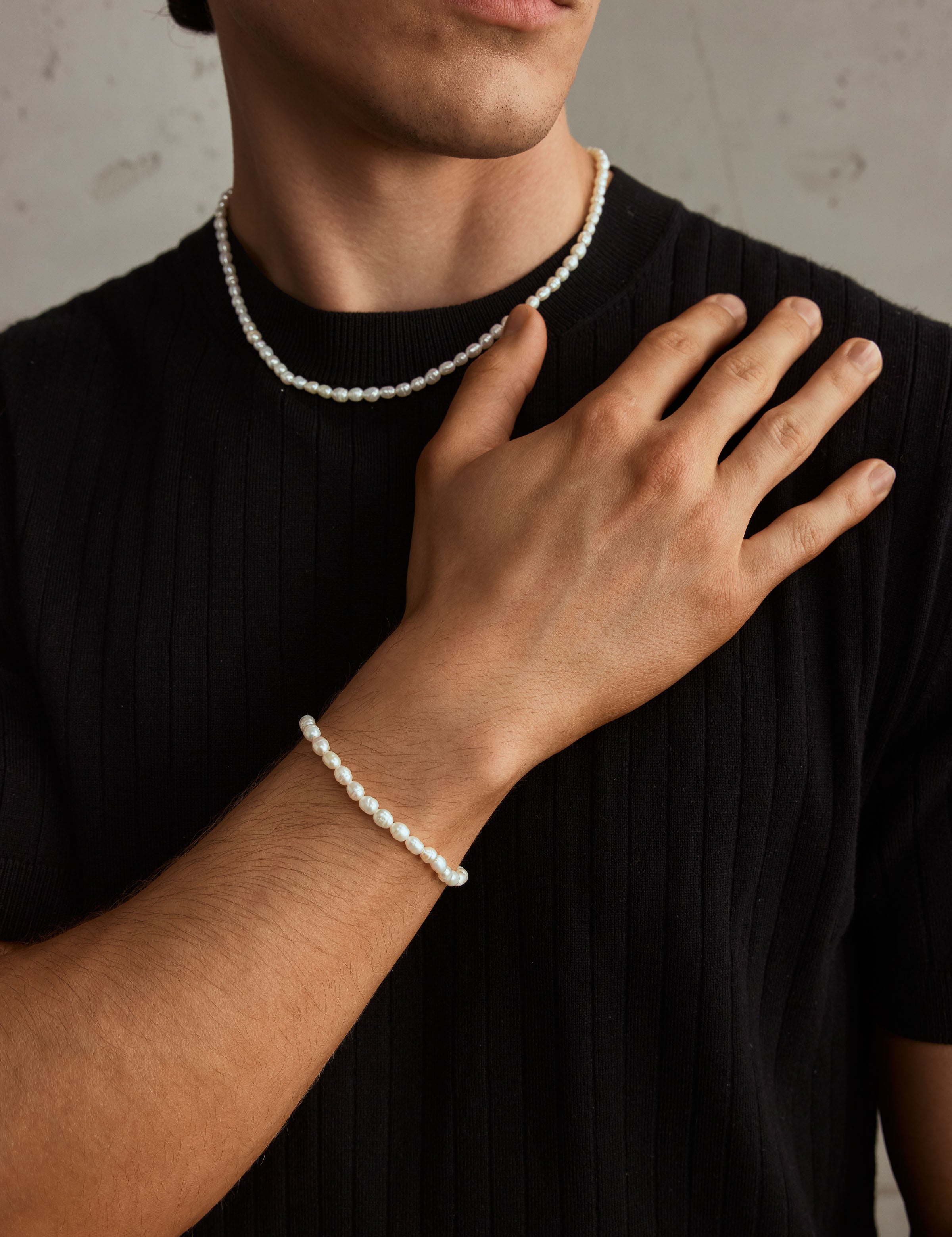 Mini Perlen Halskette & Armband | SET