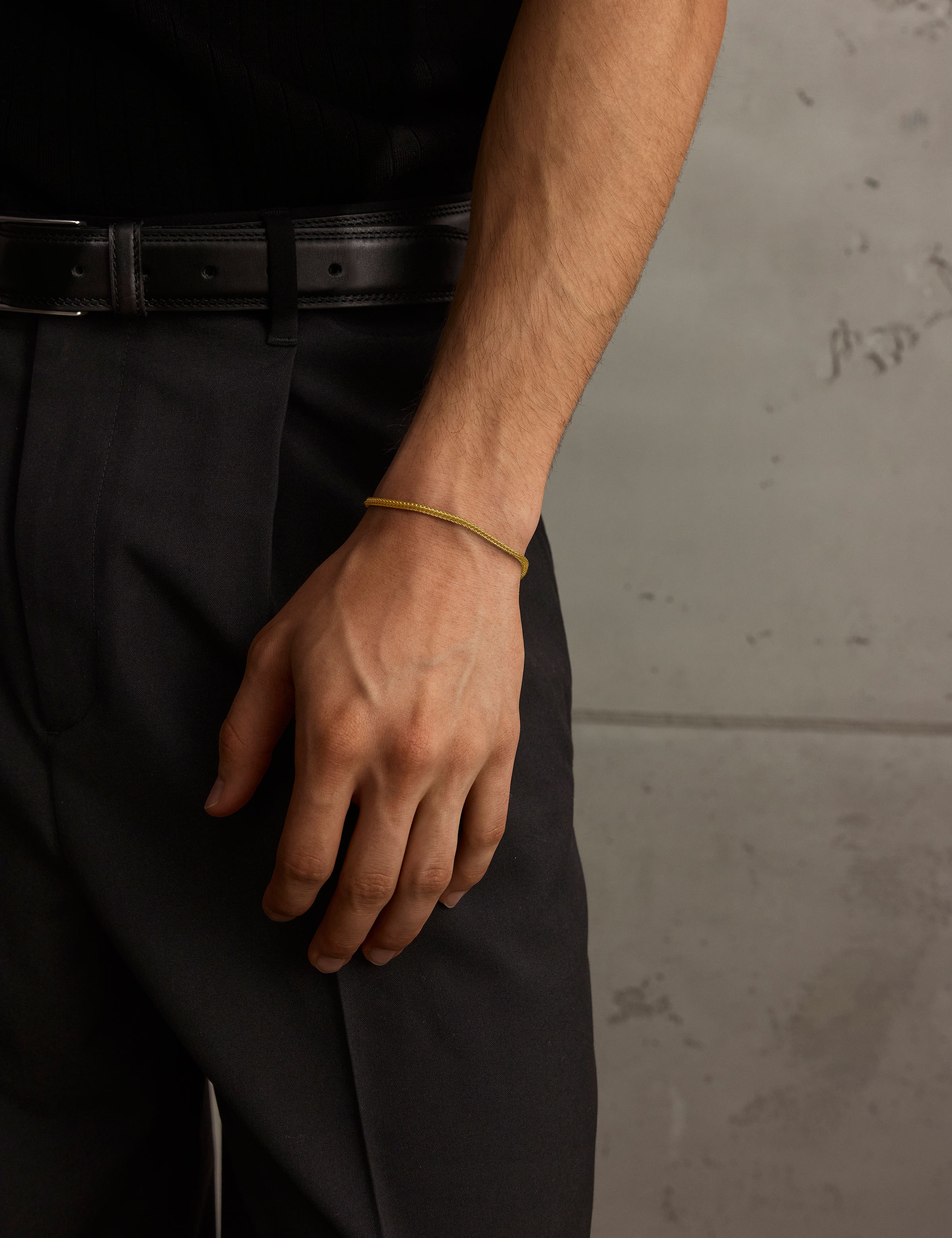 Franco Armband 2,5mm Gold