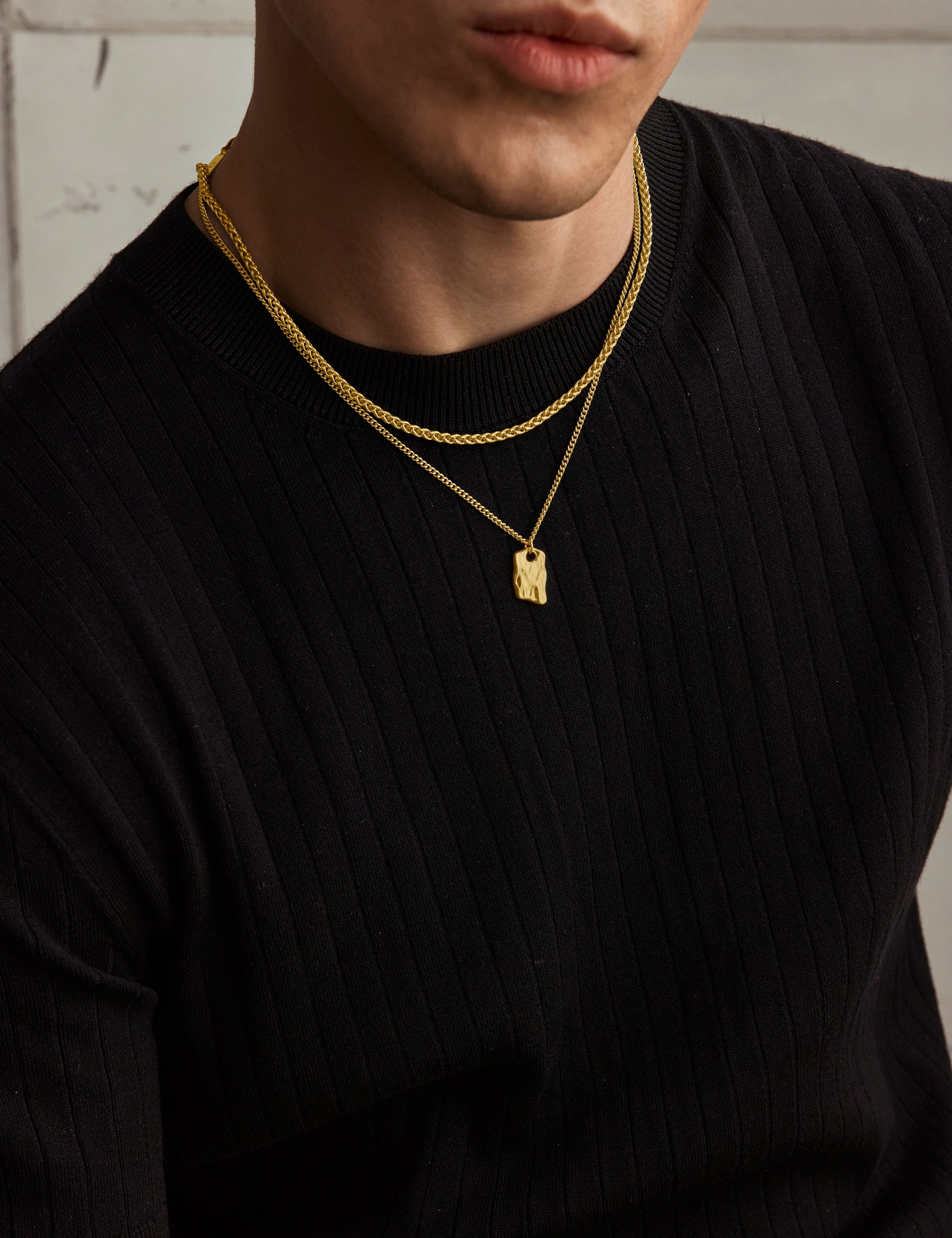 Snake Halskette 3mm - Gold