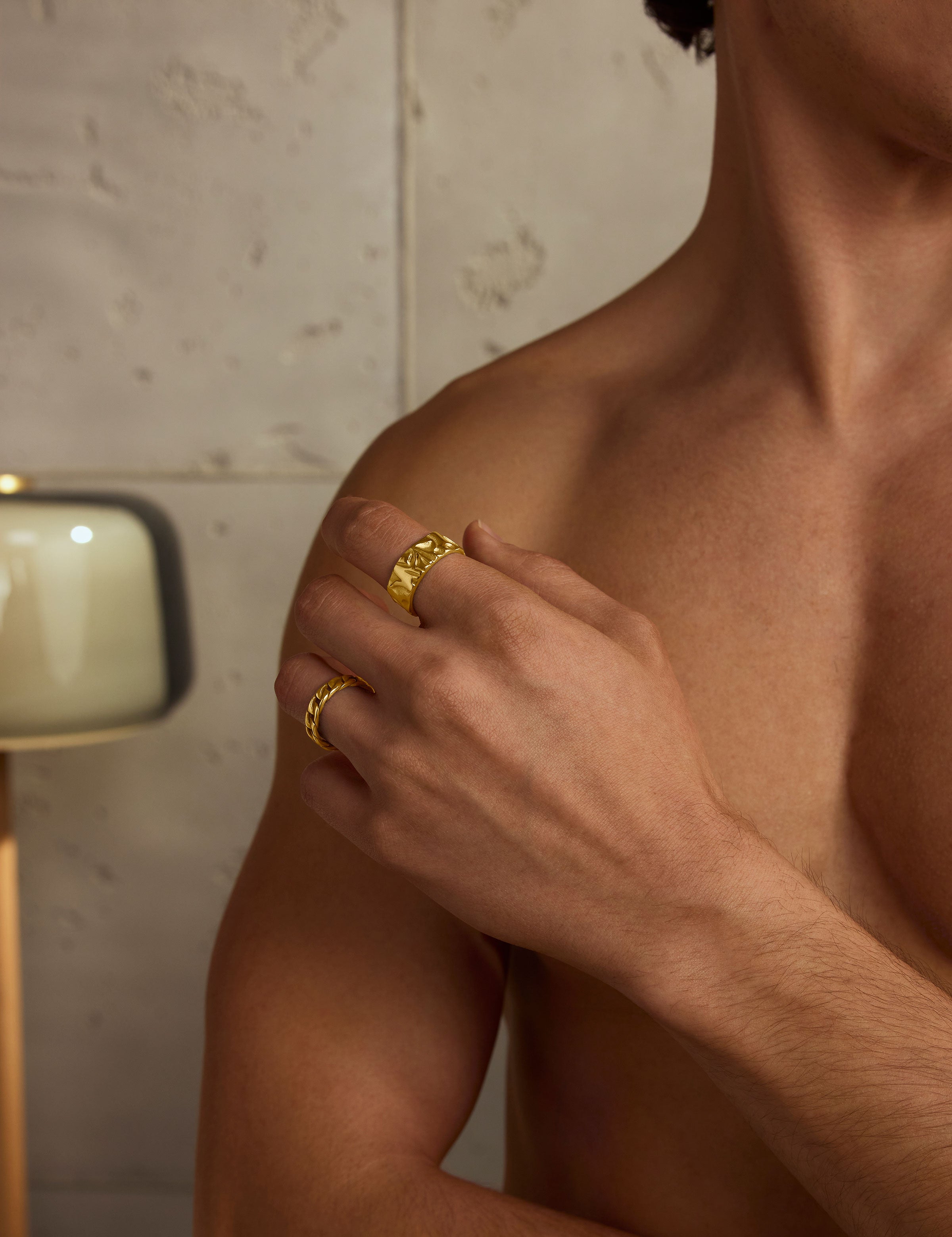Cuban Ring - Gold