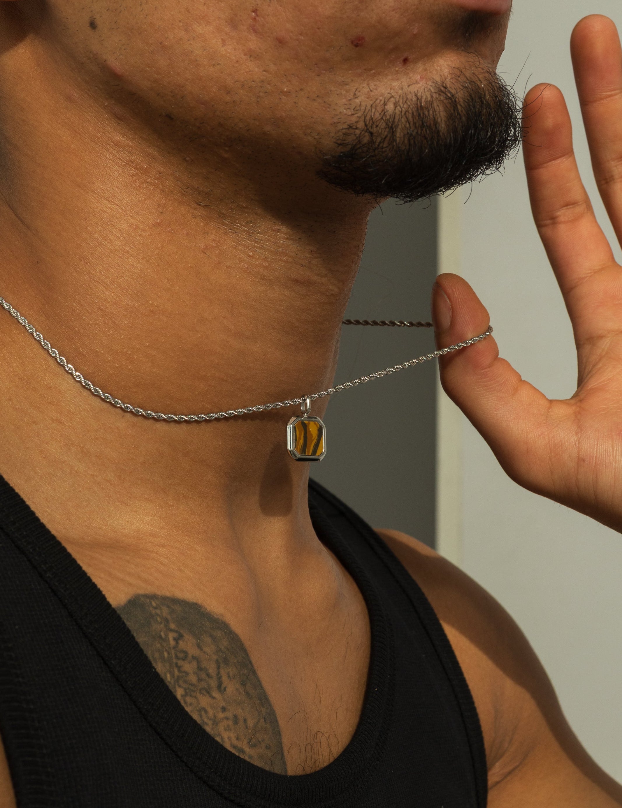 Tiger Eye Halskette