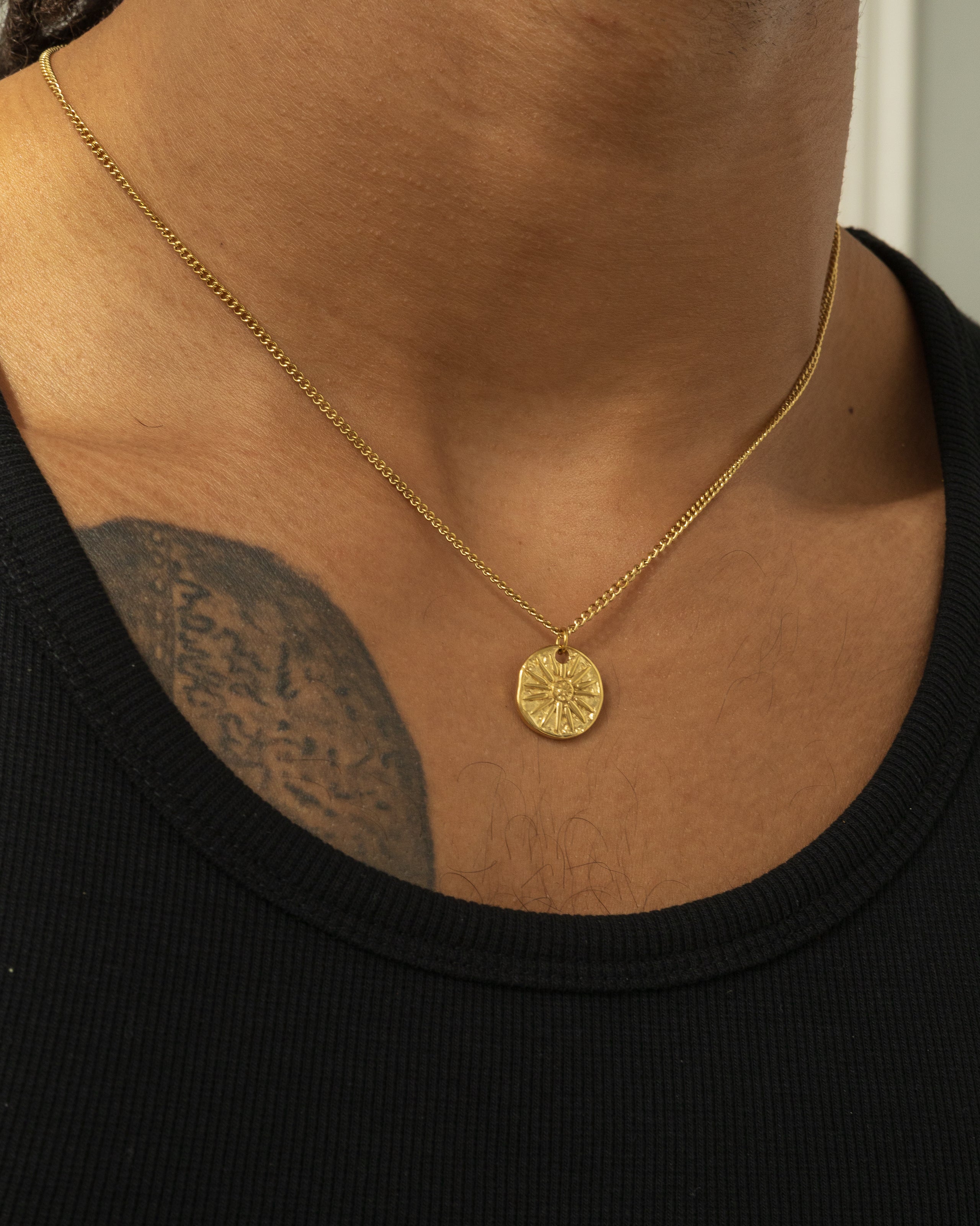 Sun Halskette - Gold