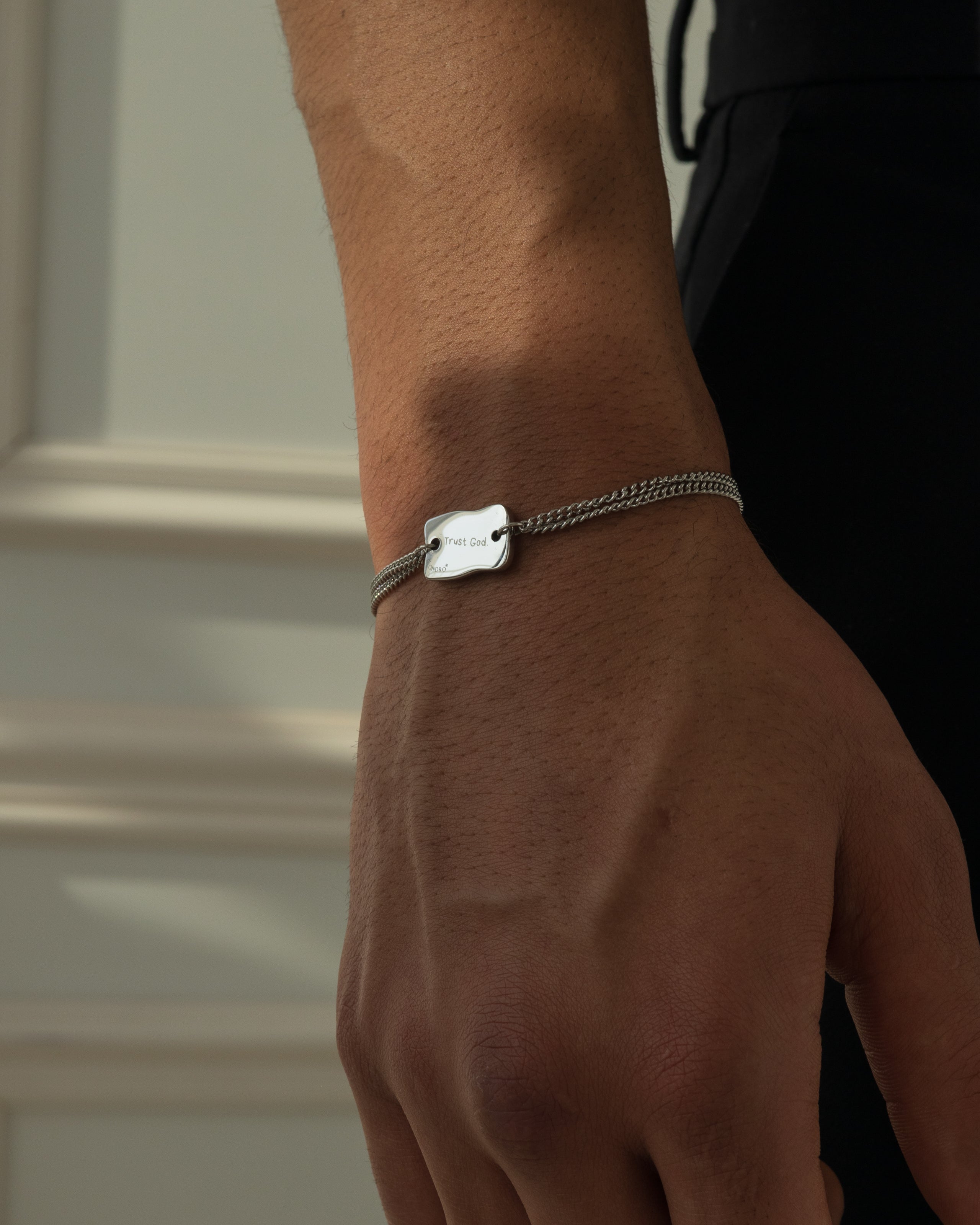 "Trust God" Statement Armband