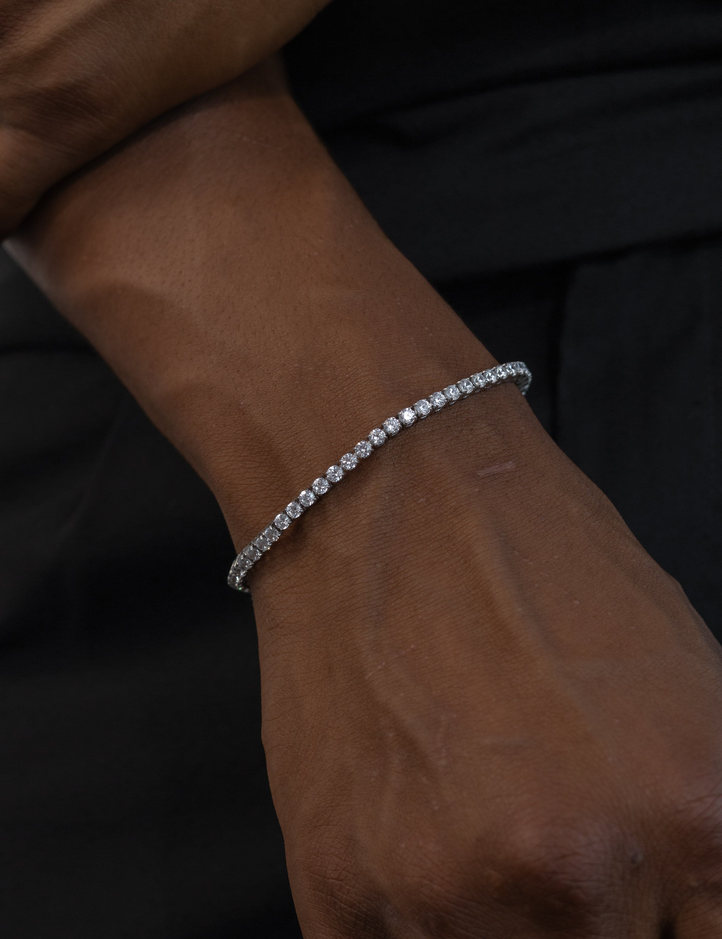 Ketten || || Ice Tennis Armband 3mm