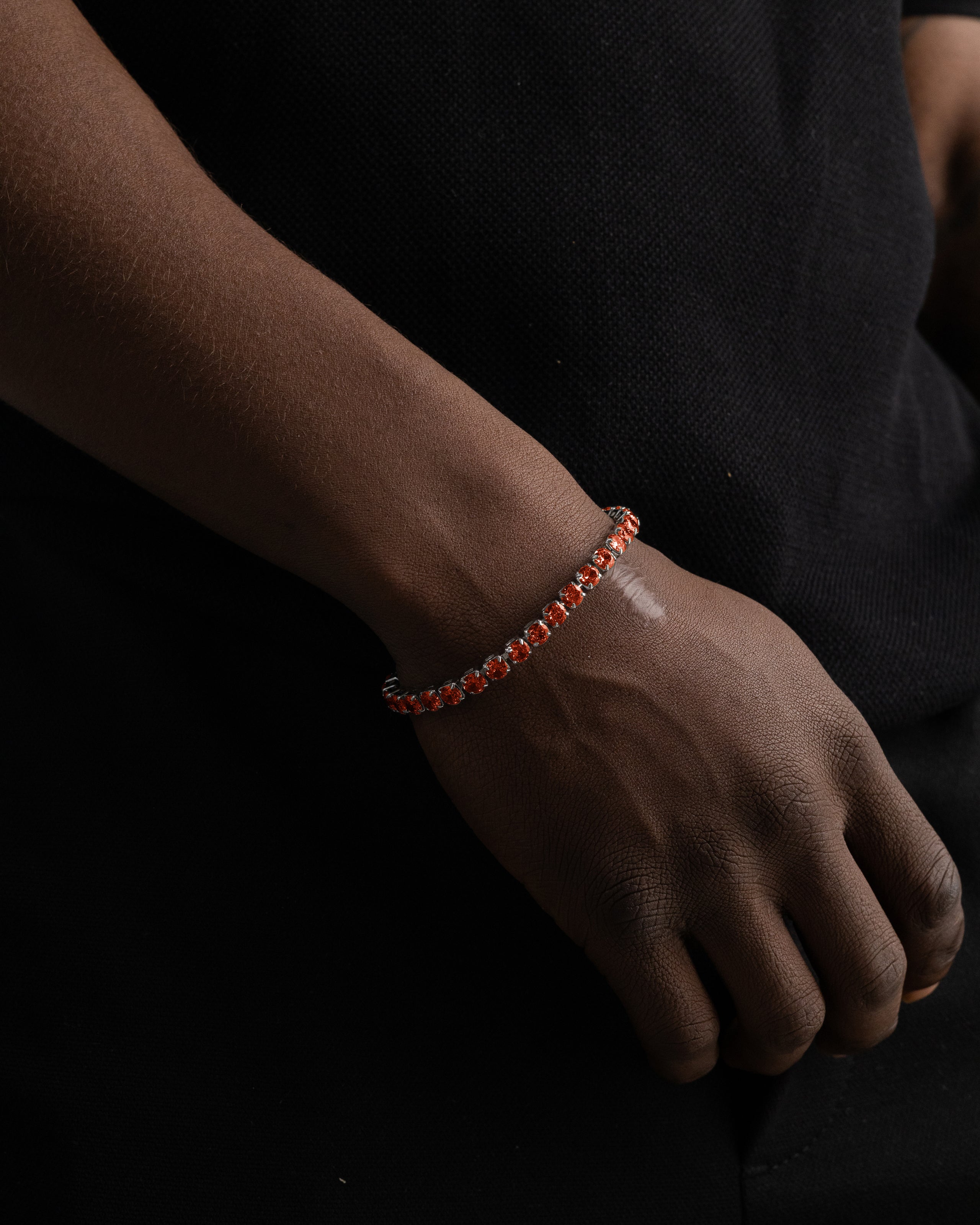 Ice Armband 5mm - Rot