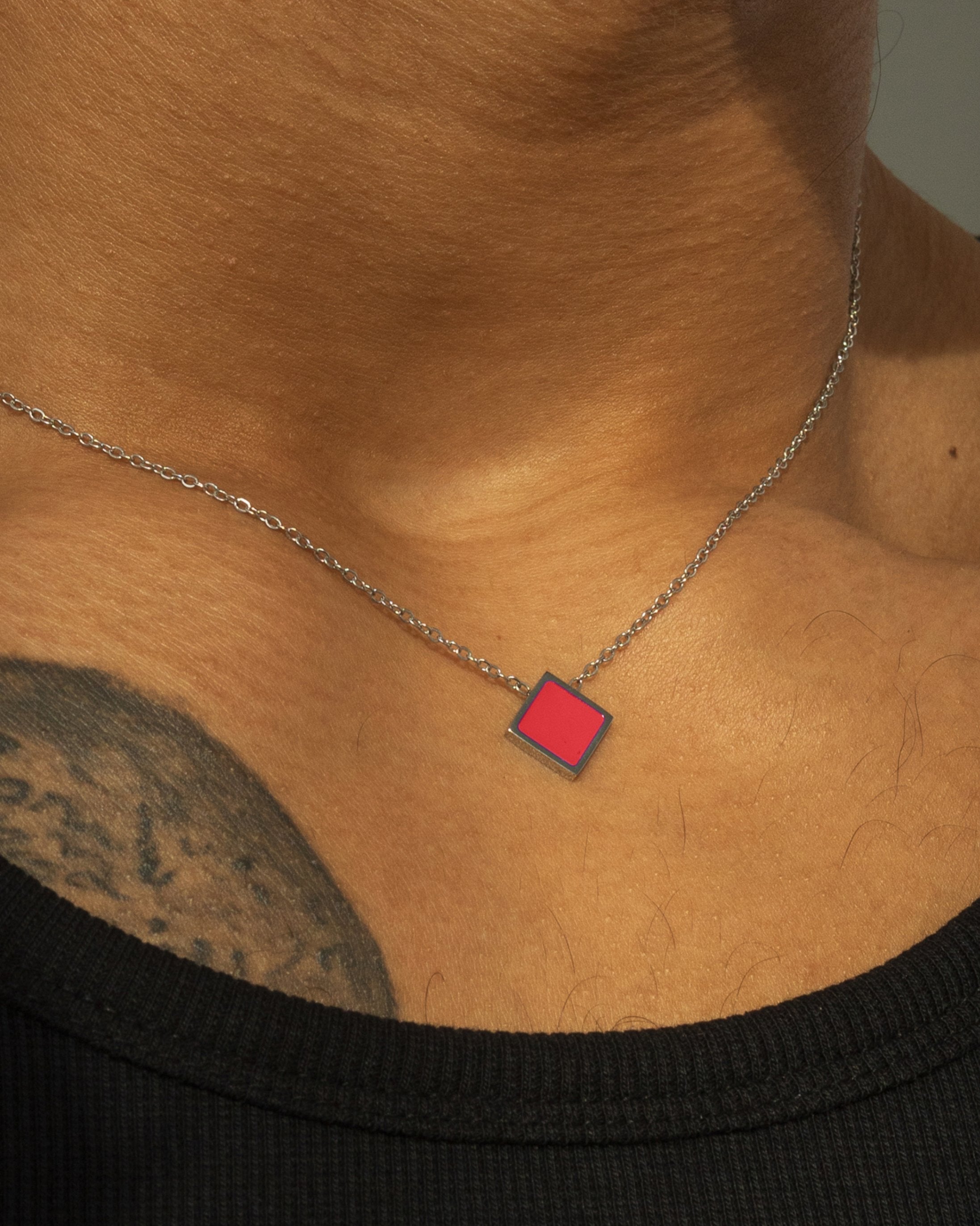 PRISM Single Halskette - Red